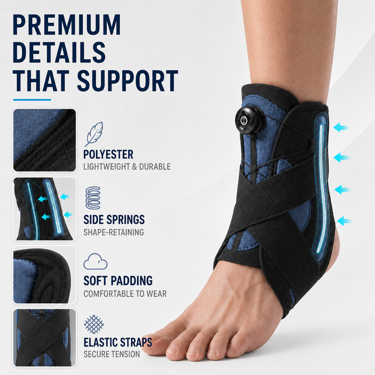 Nordspur | Ankoraid Adjustable Pressurised Ankle Support