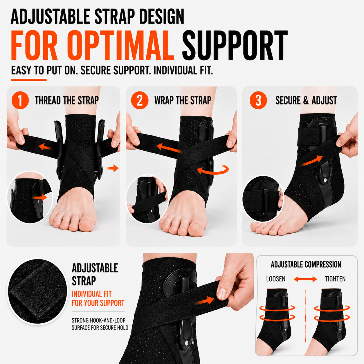 Nordspur | Ankuraid Adjustable Ankle Support Brace