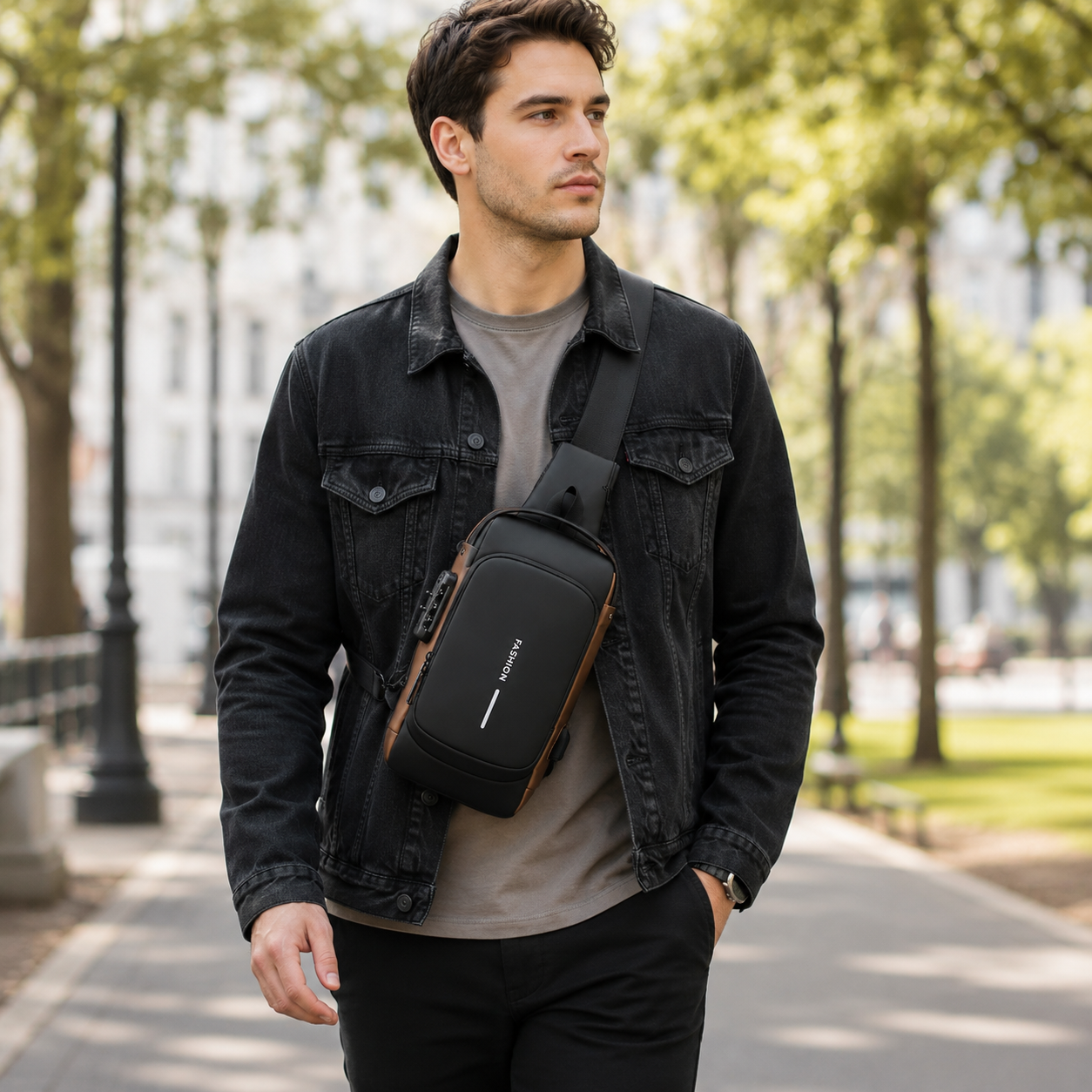 Nordspur | Anti Theft Chest Sling Bag