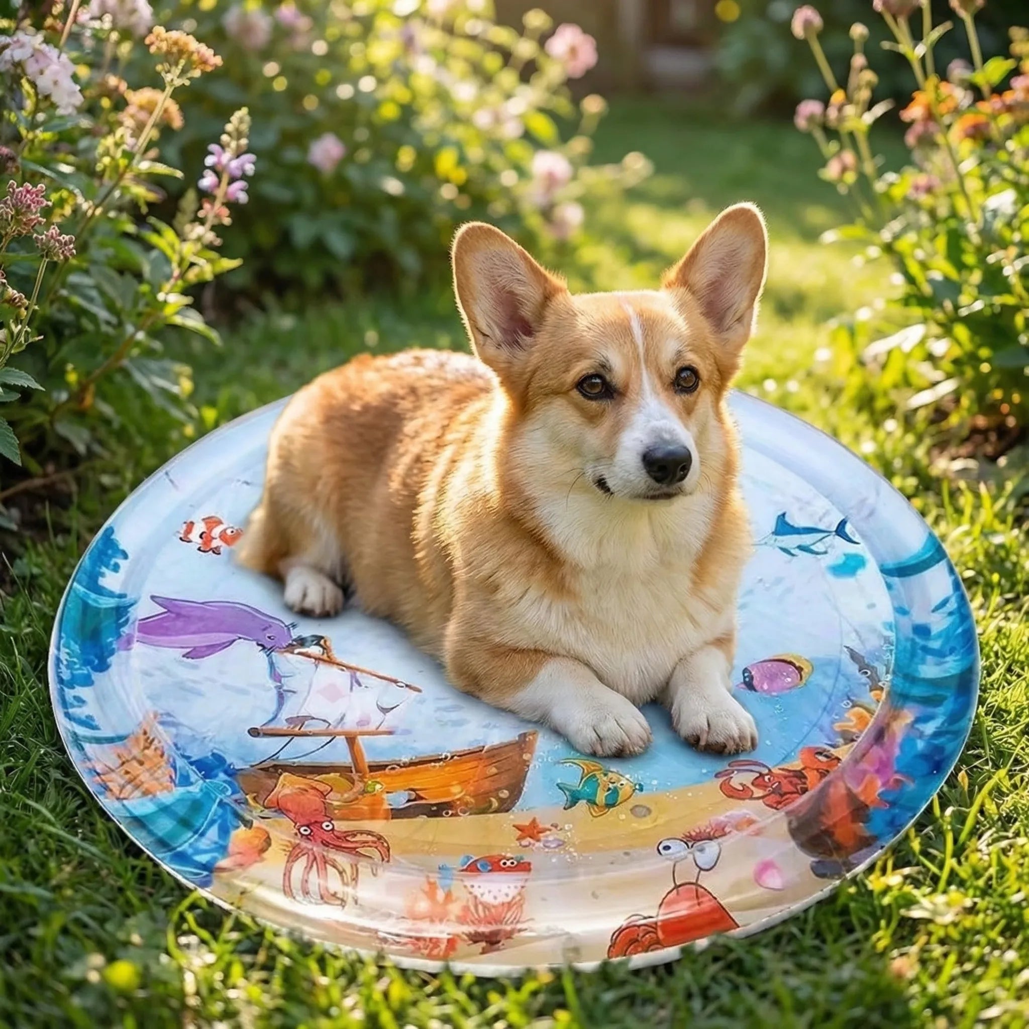 Nordspur | Aquapaws Water-Filled Round Cooling Mat
