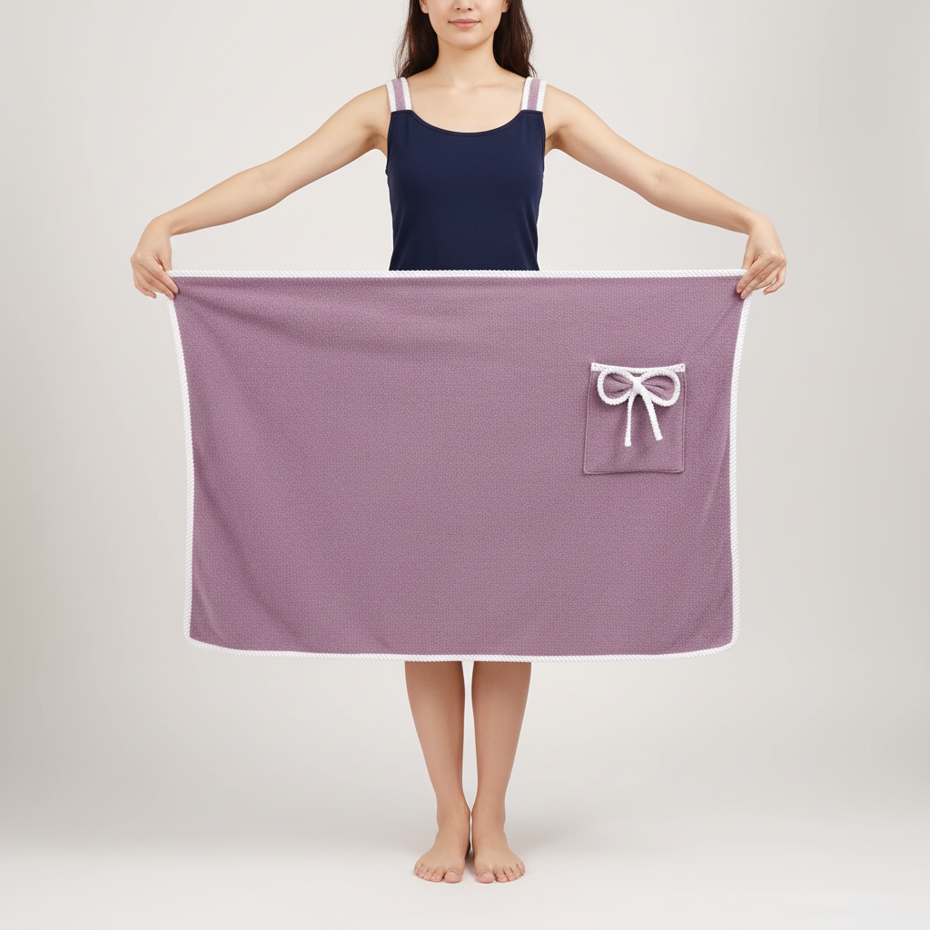 Nordspur | Aquarelly Wearable Bath Skirt With Pockets