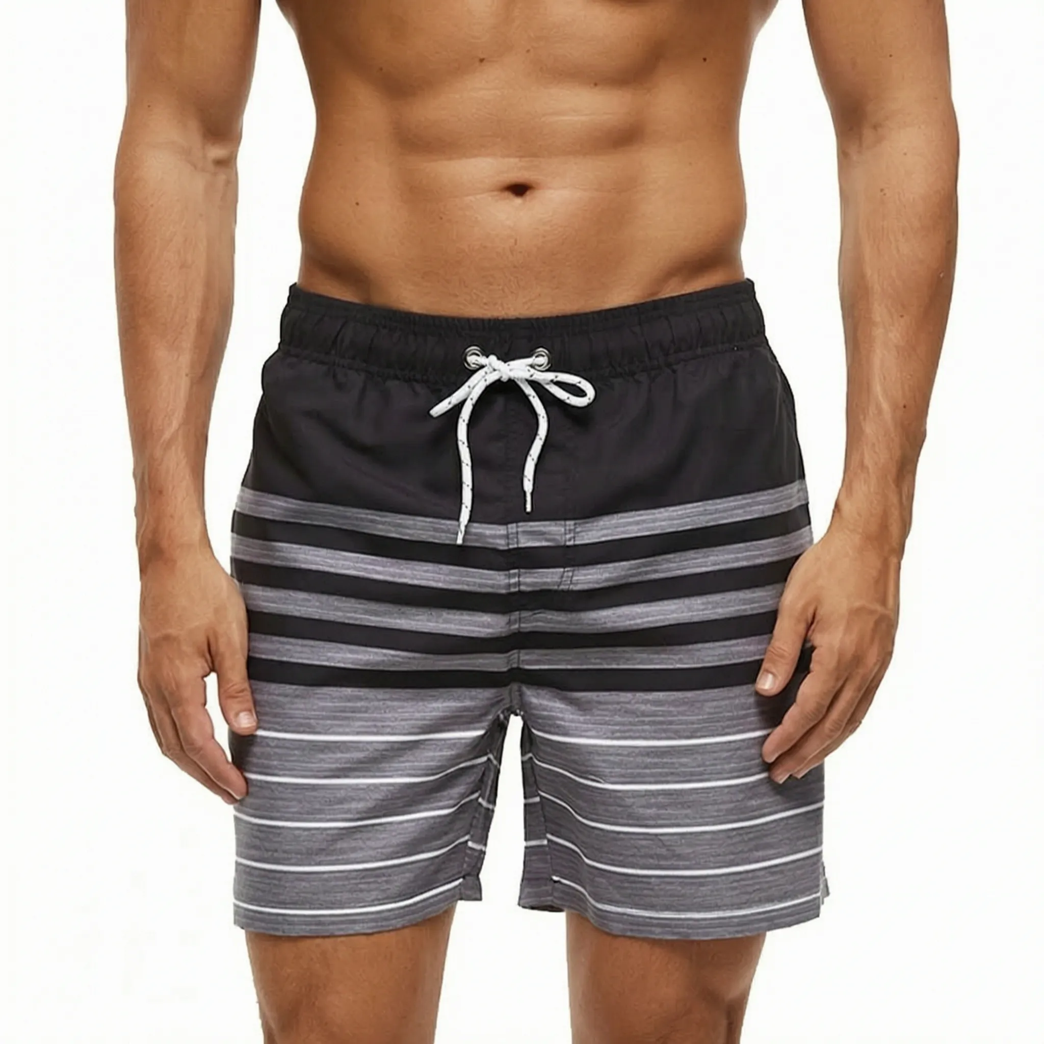 Nordspur | Aquastride Striped Men's Swim Shorts