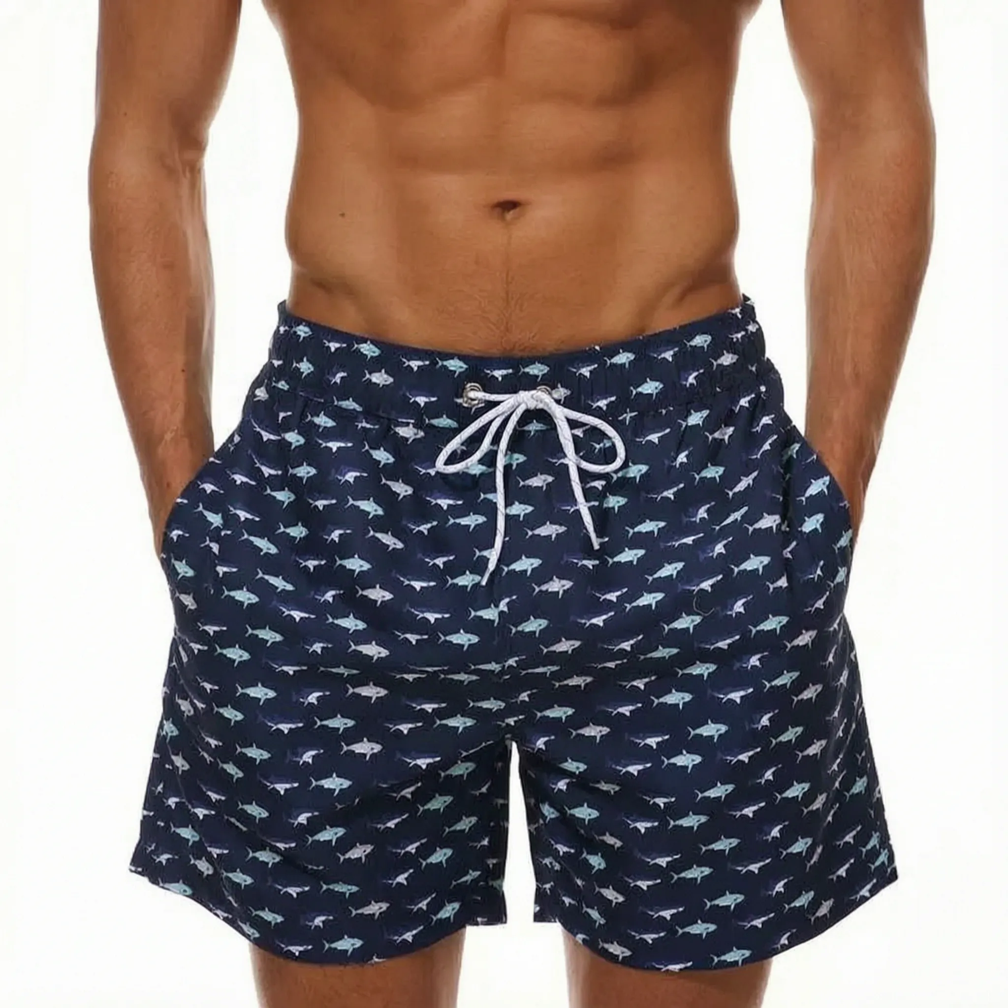 Nordspur | Aquastride Striped Men's Swim Shorts