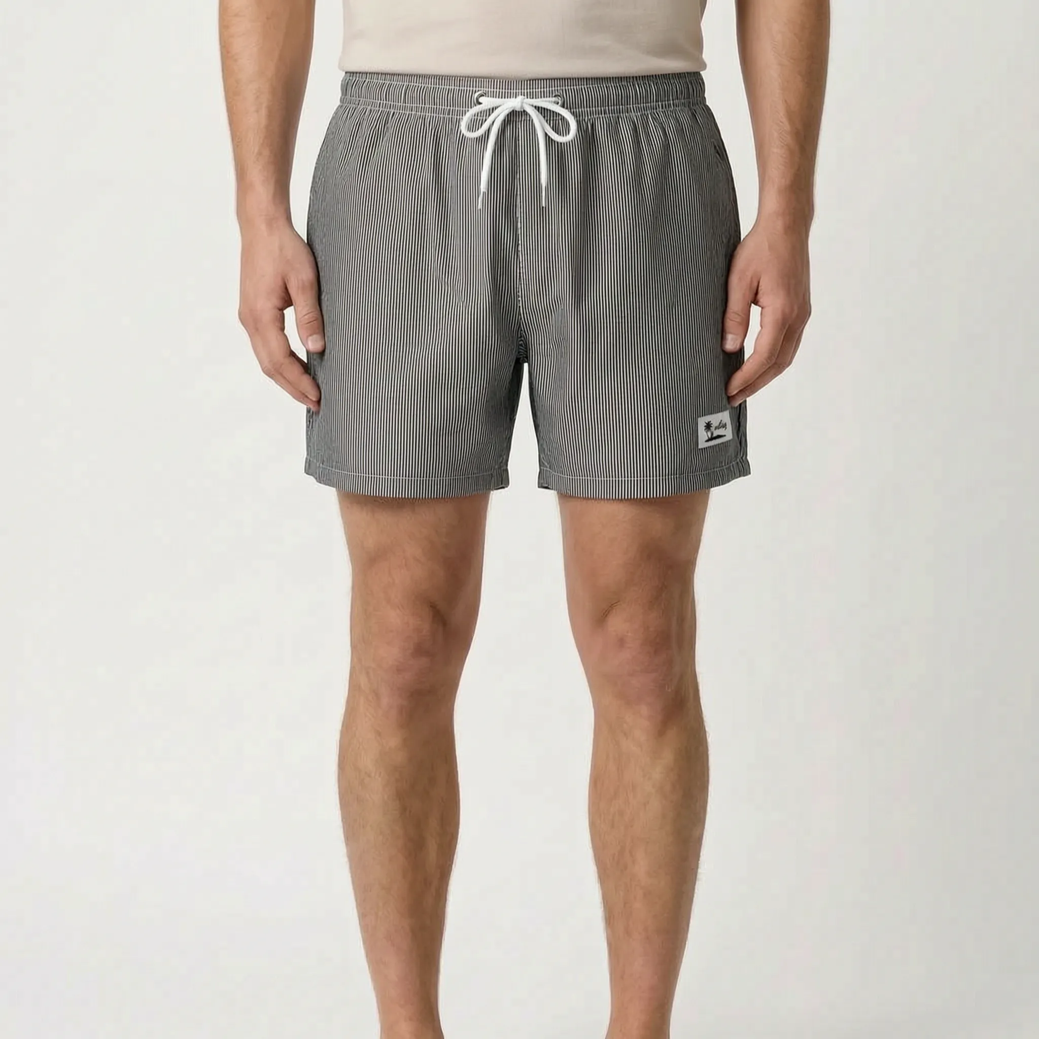 Nordspur | Aquavibe Casual Striped Mens Swim Shorts