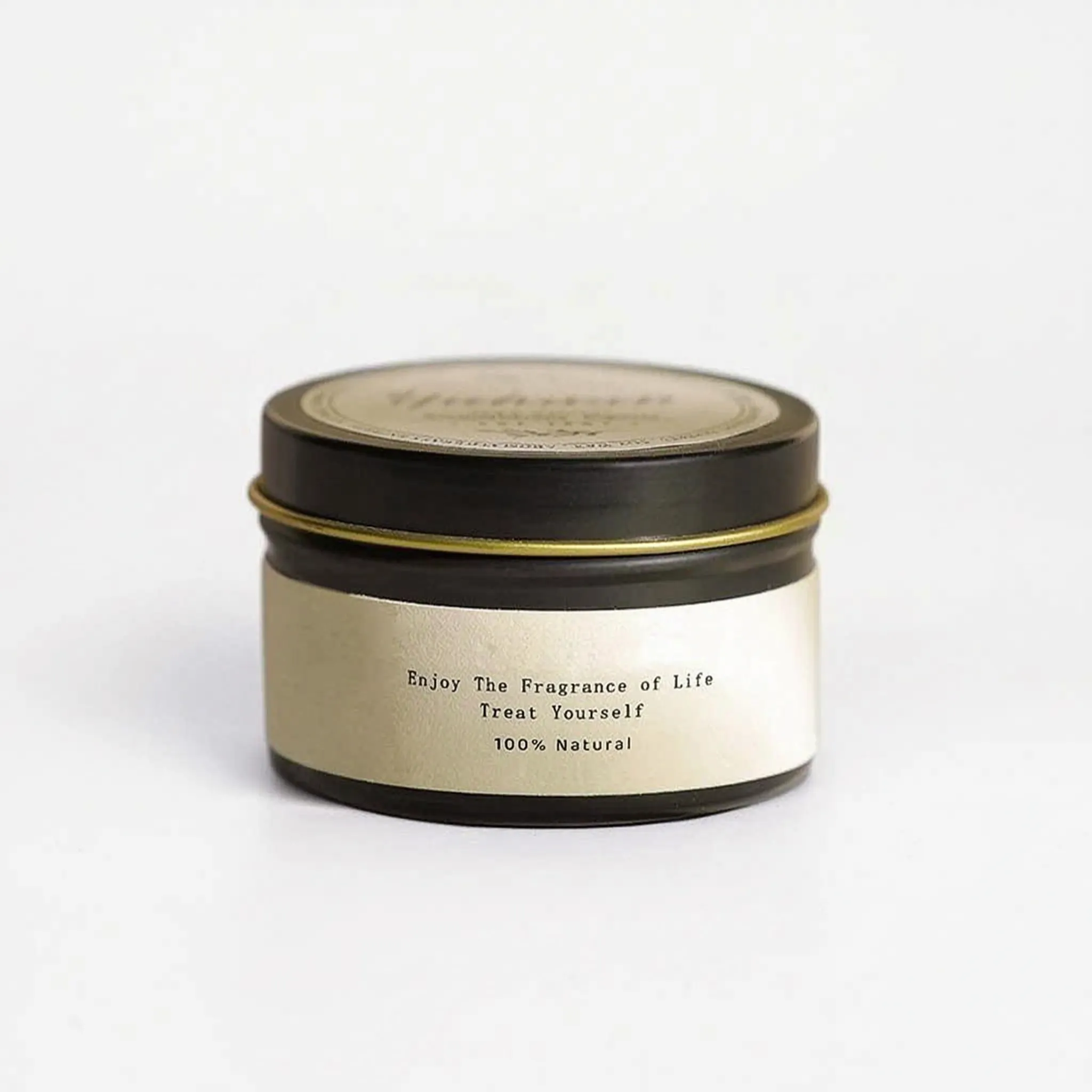 Nordspur | AromaDusk Minimalist Dark Cylindrical Room Fragrance Candle