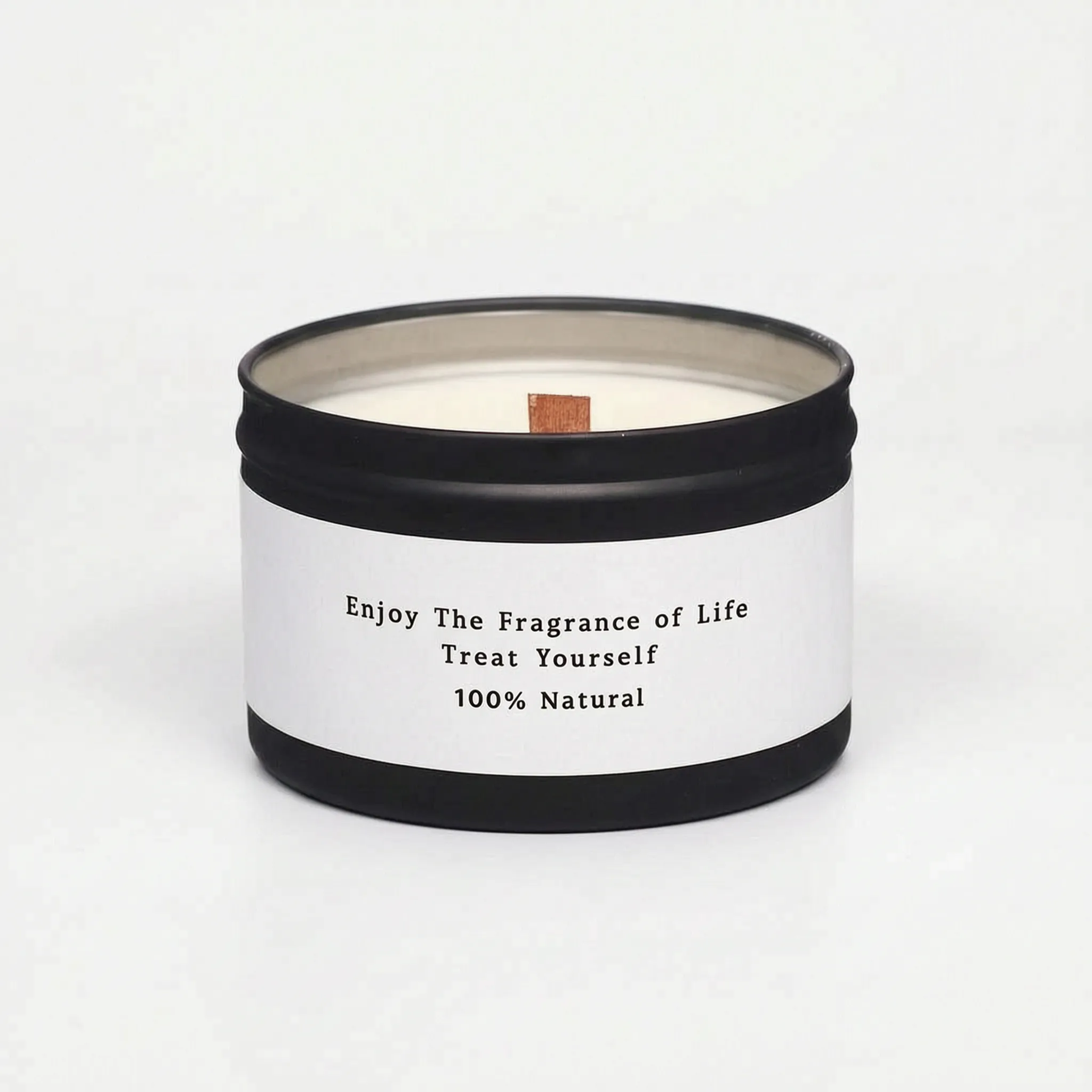 Nordspur | AromaDusk Minimalist Dark Cylindrical Room Fragrance Candle
