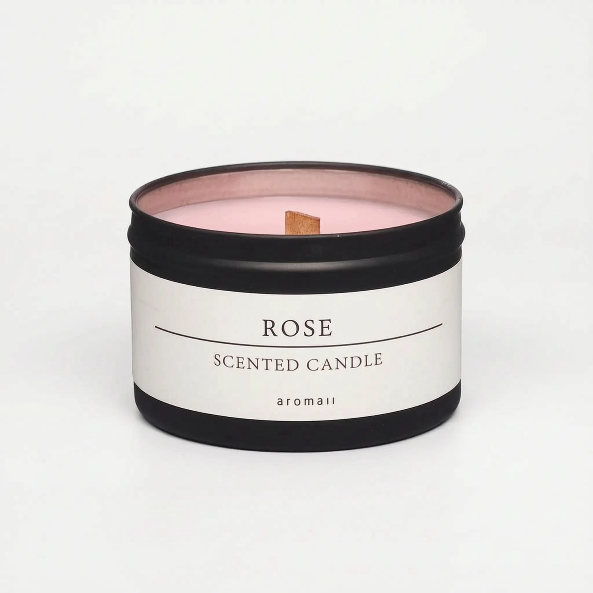 Nordspur | AromaDusk Minimalist Dark Cylindrical Room Fragrance Candle