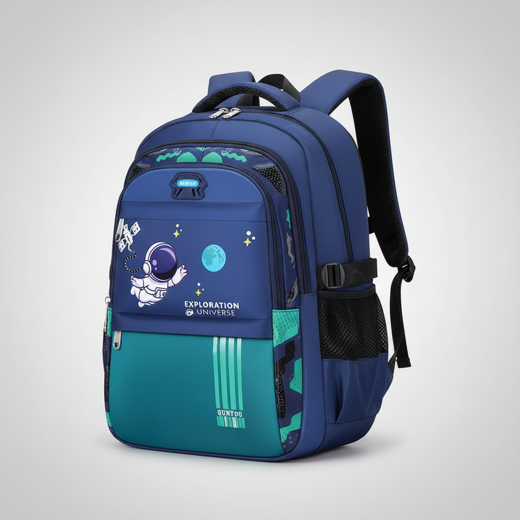 Nordspur | AstroVibe Waterproof Polyester School Backpack