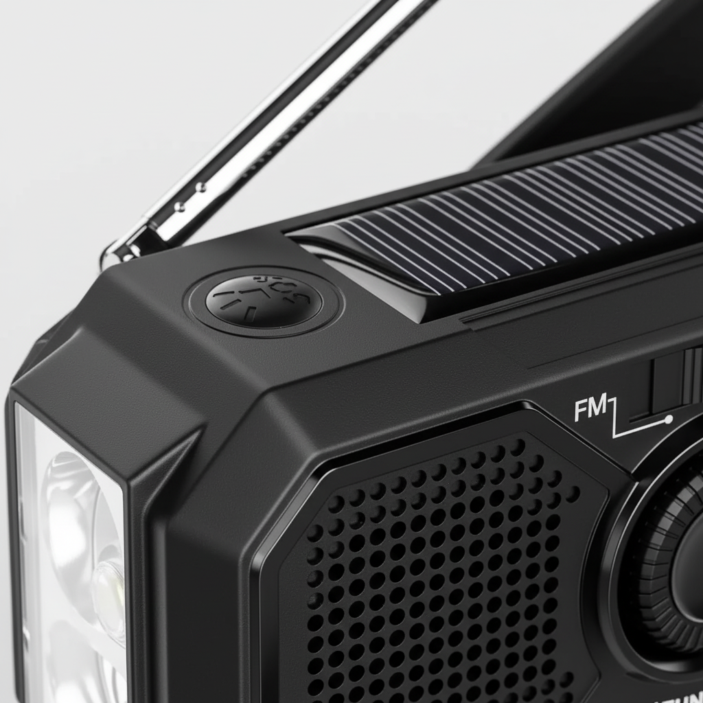 Nordspur | Auralight Portable Solar Crank Radio