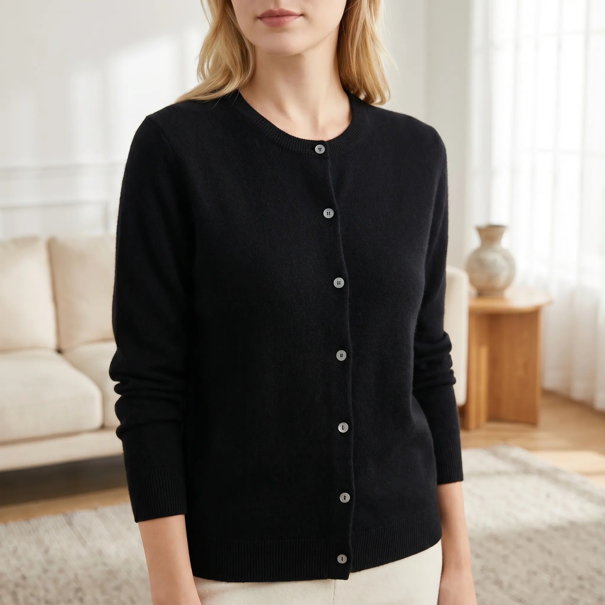 Nordspur | Auralis Women's Knitted Button-Up Cardigan