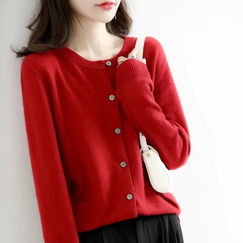 Nordspur | Auralis Women's Knitted Button-Up Cardigan