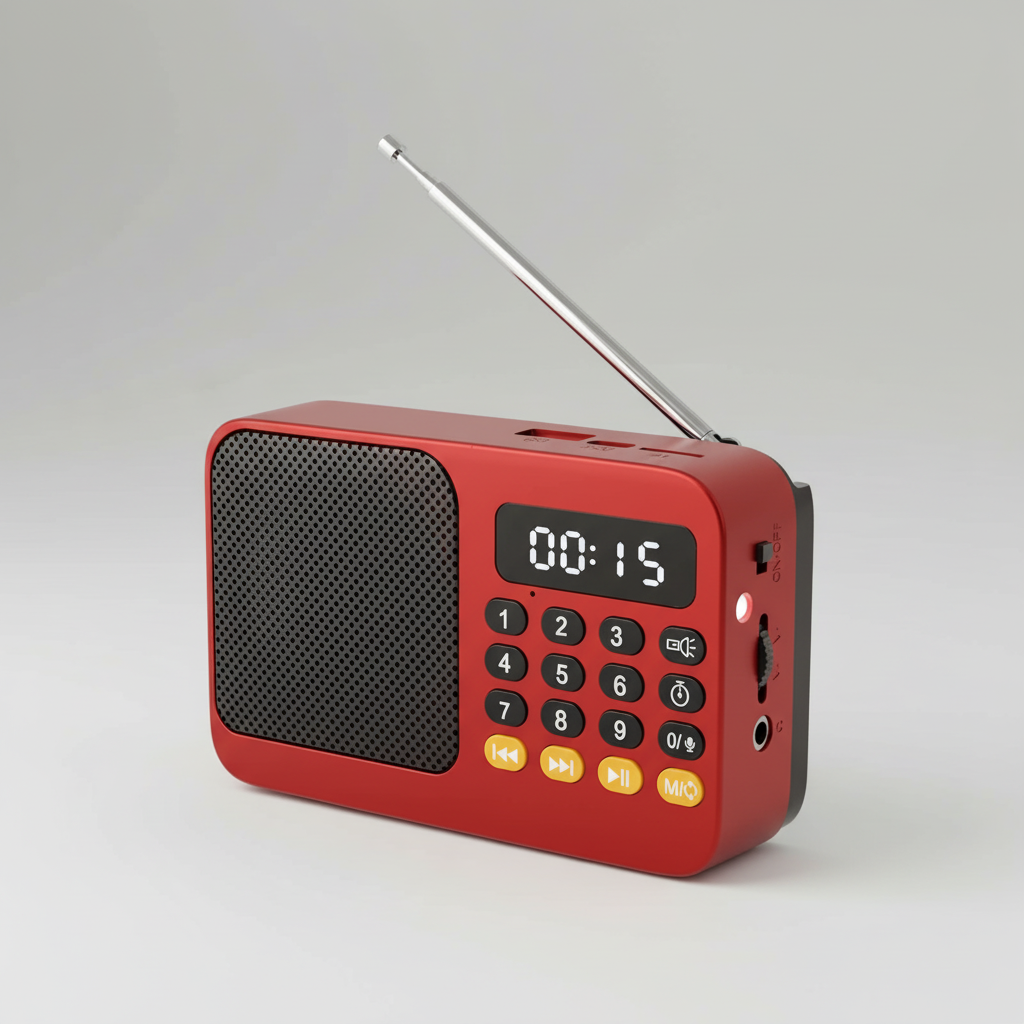 Nordspur | AureoWave Rechargeable Portable Radio Speaker