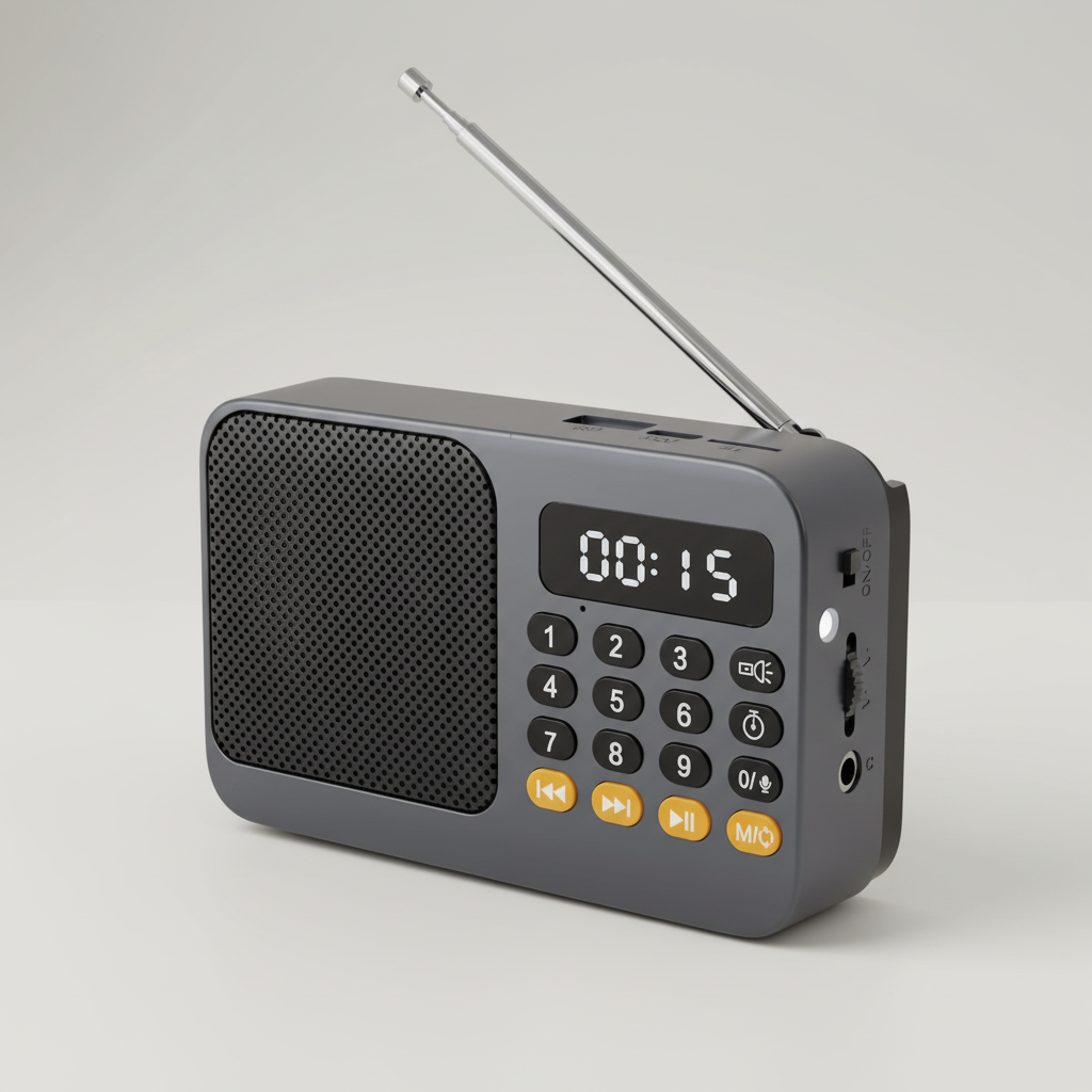 Nordspur | AureoWave Rechargeable Portable Radio Speaker
