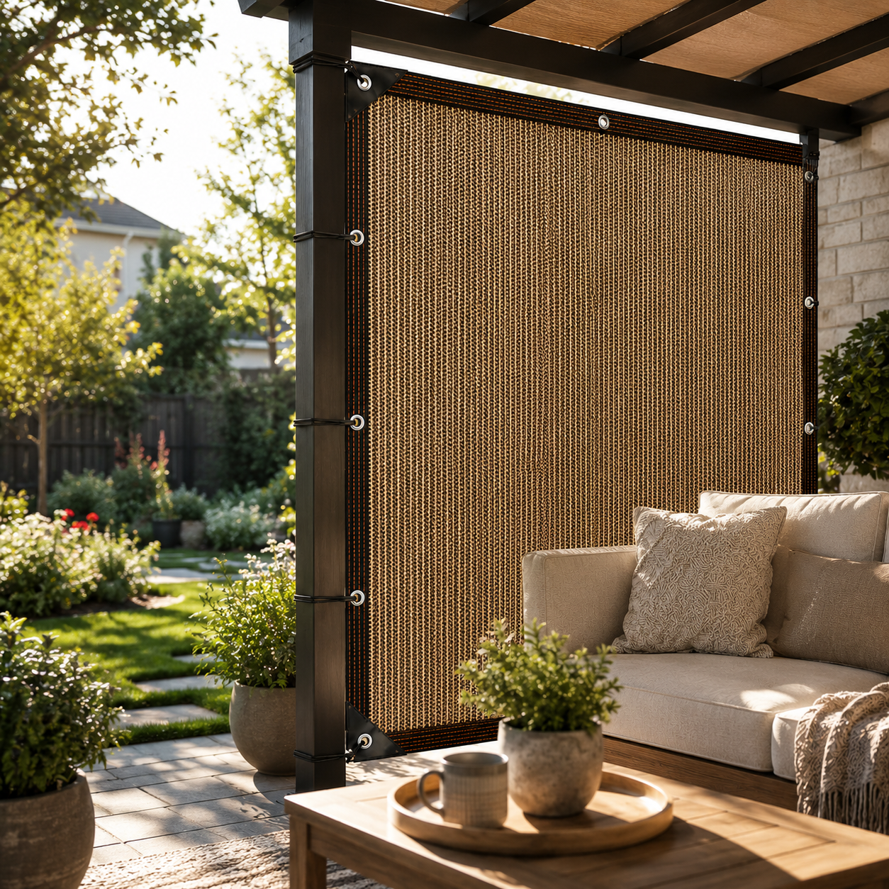 Nordspur | Aurevo Garden Privacy Screen | Patio Side Panel, No Drilling
