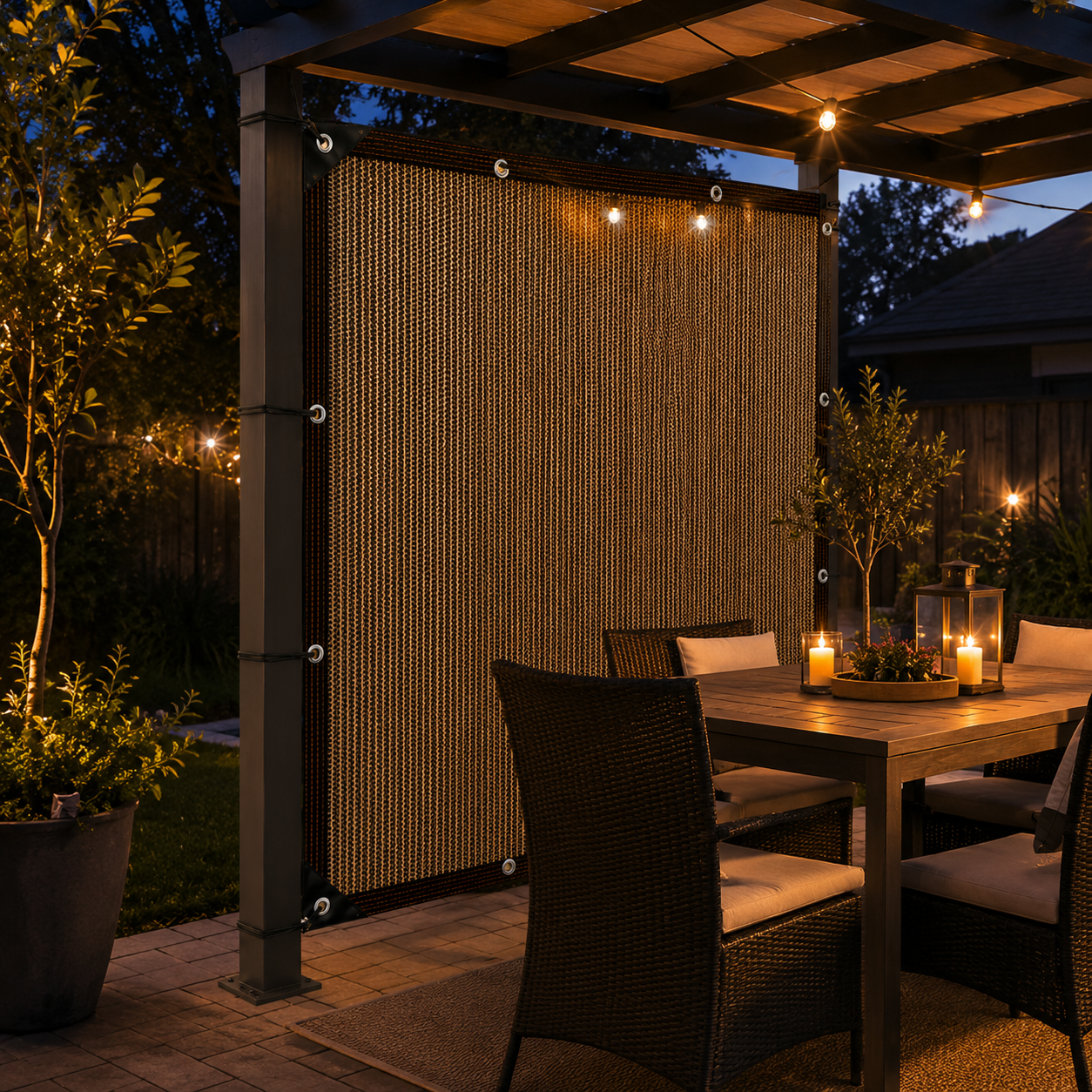 Nordspur | Aurevo Garden Privacy Screen | Patio Side Panel, No Drilling