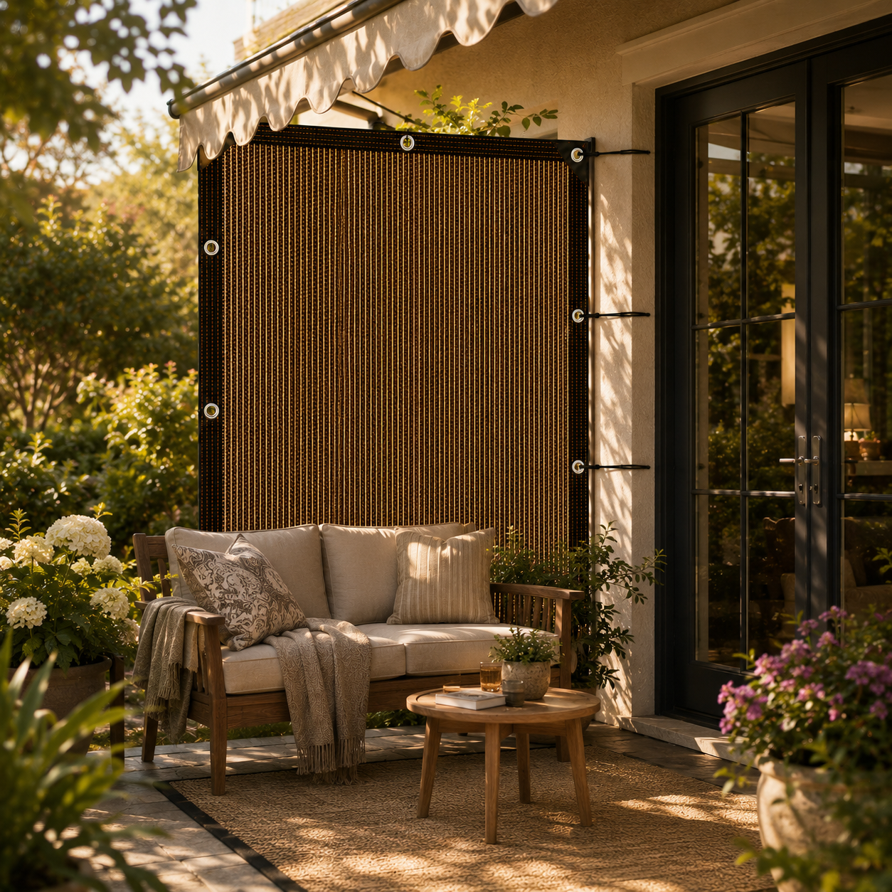 Nordspur | Aurevo Garden Privacy Screen | Patio Side Panel, No Drilling