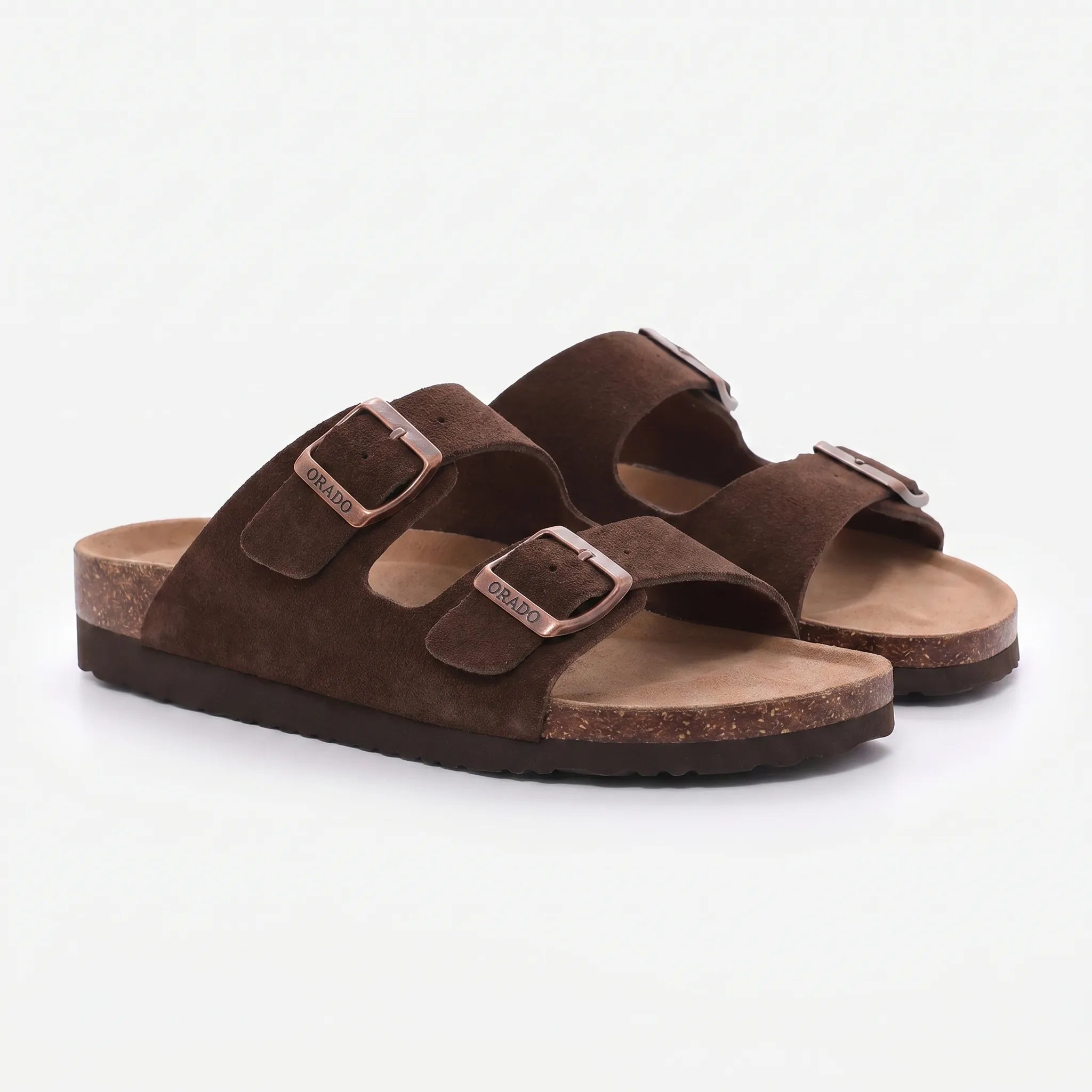 Nordspur | Aurisol Two-Strap Slip-On Sandals