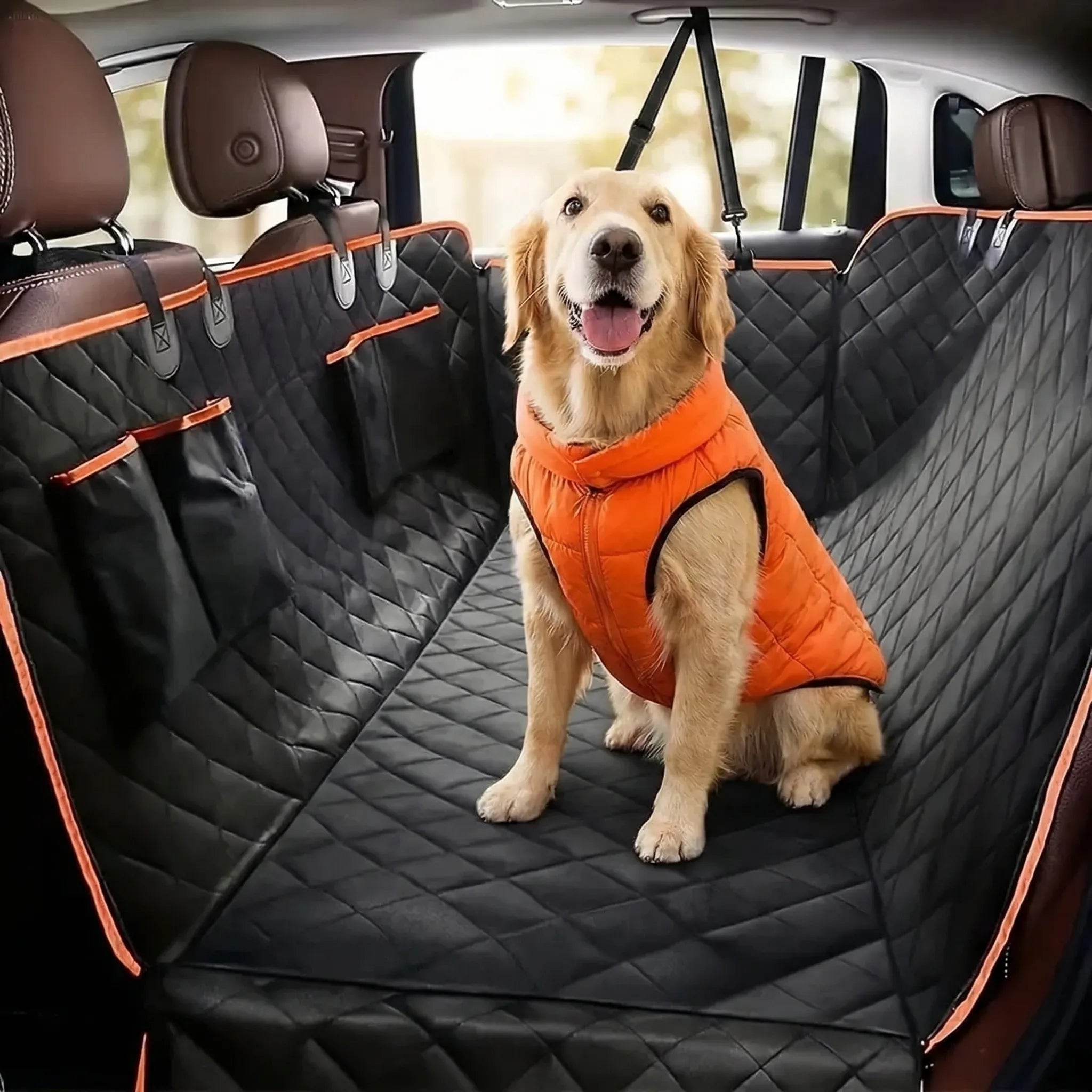 Nordspur | Barkshield Quilted Dog Hammock Rear Seat Cover