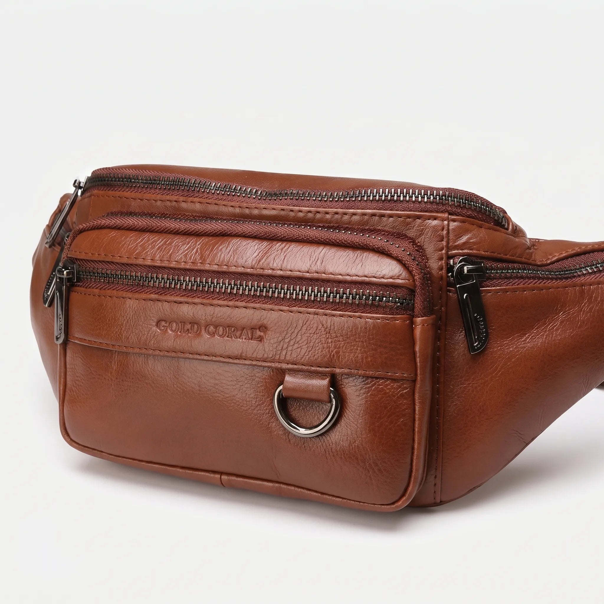 Nordspur | Beltford Genuine Leather Waist Pack For Men