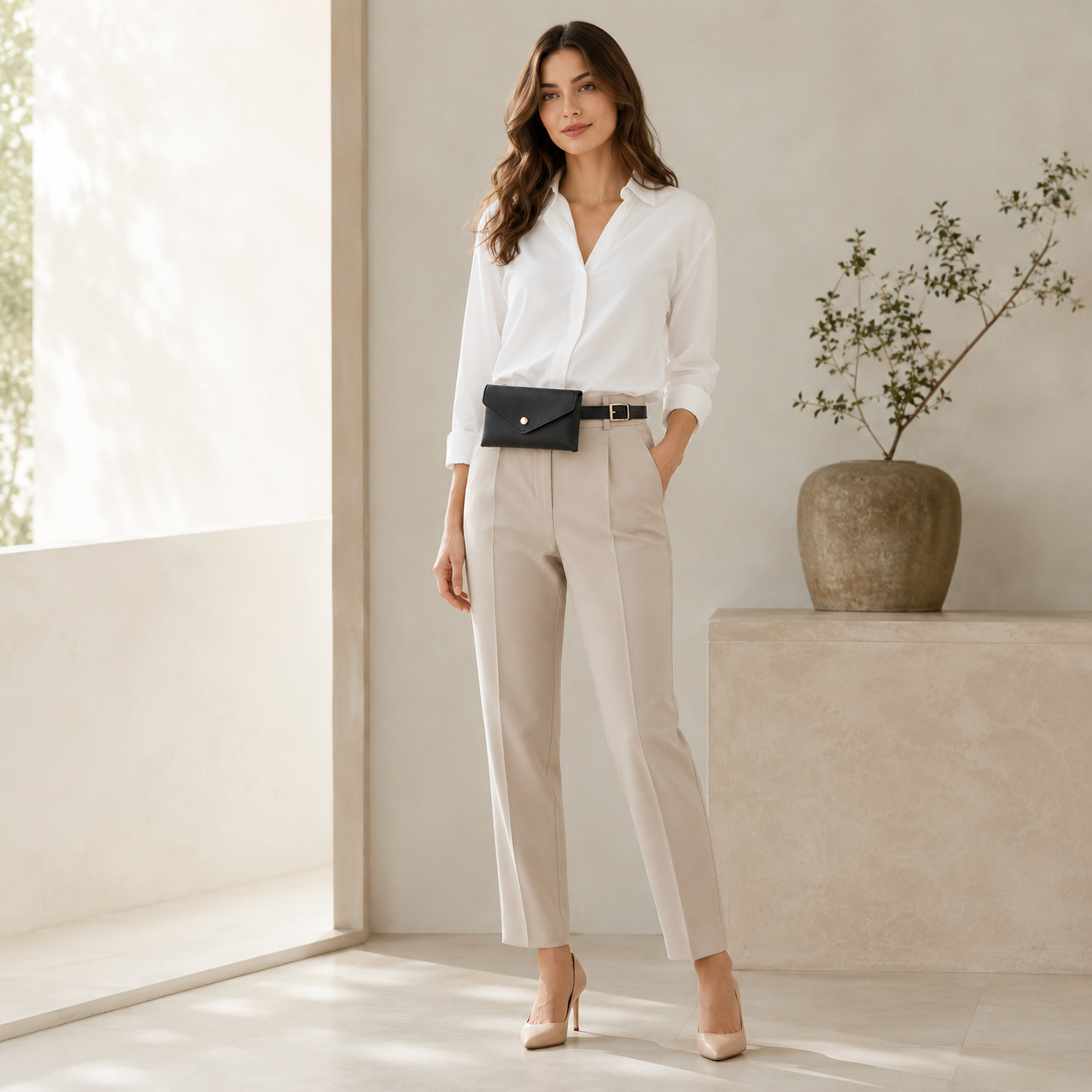 Nordspur | Beltina Compact Envelope Flap Belt Bag