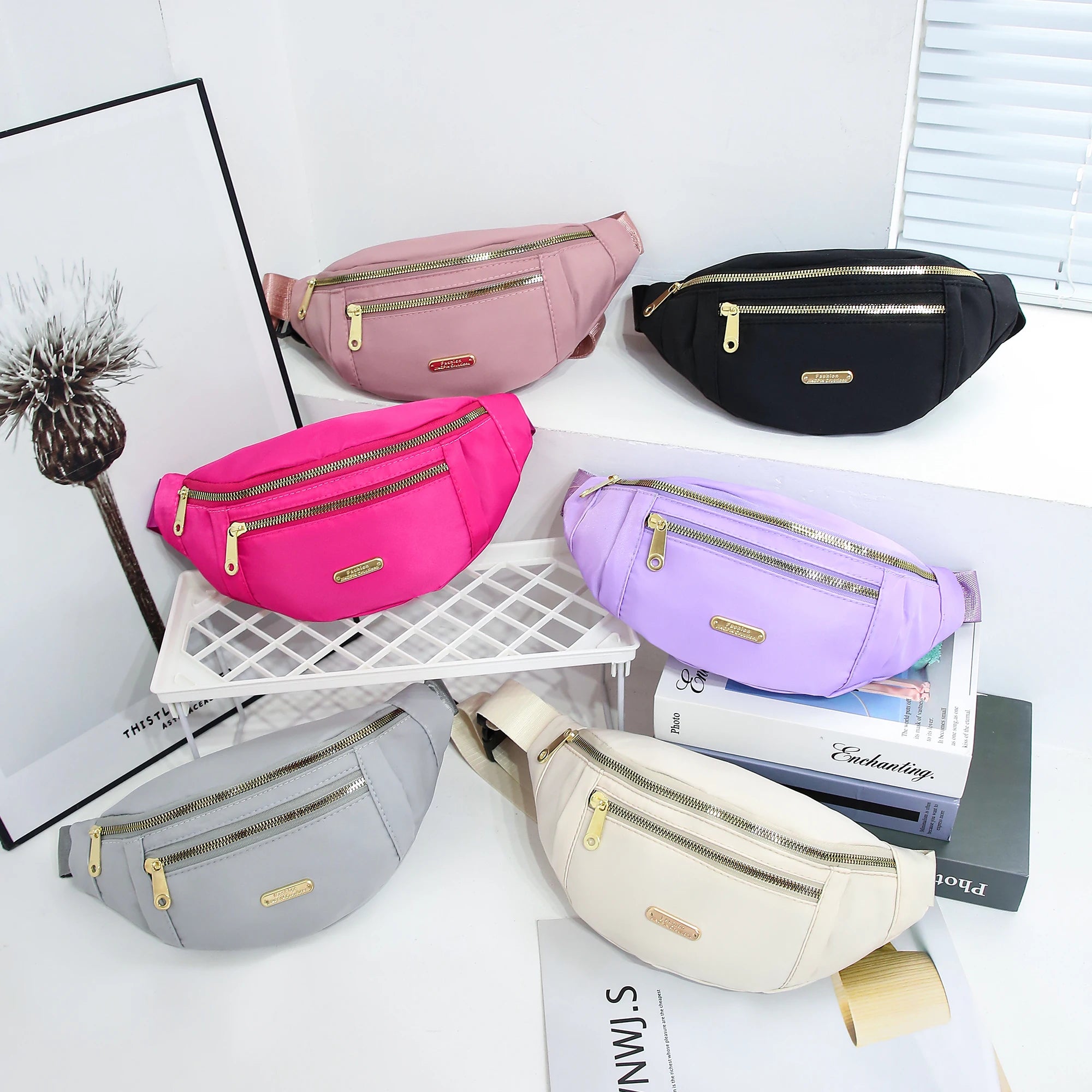 Nordspur | Beltovva Multi-Pocket Zip-Up Bum Bag