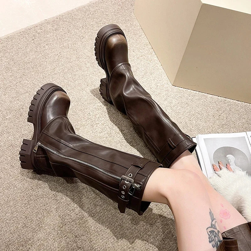 Nordspur | Bexton Mid Calf Chunky Snow Boots
