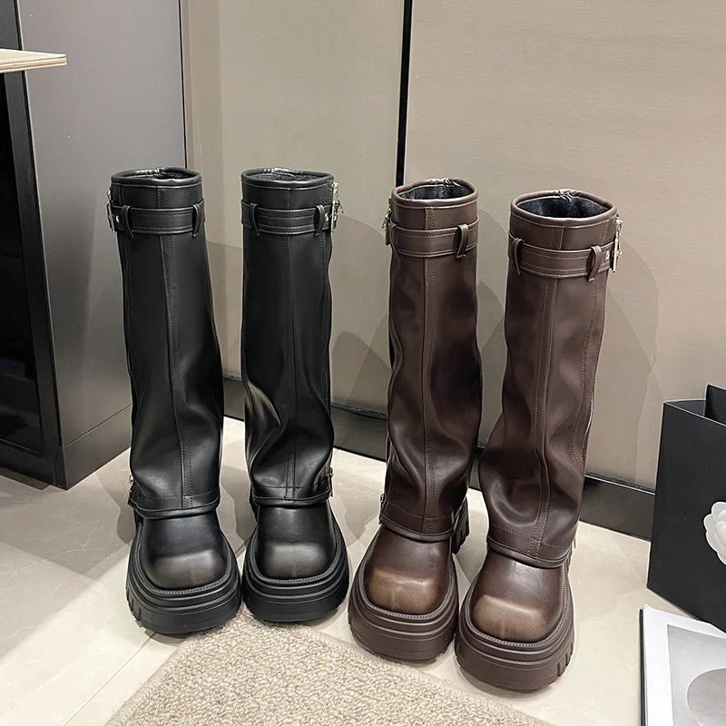 Nordspur | Bexton Mid Calf Chunky Snow Boots