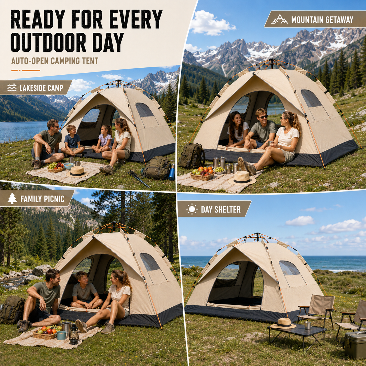 Nordspur | Bivaro Automatic Pop Up Tent