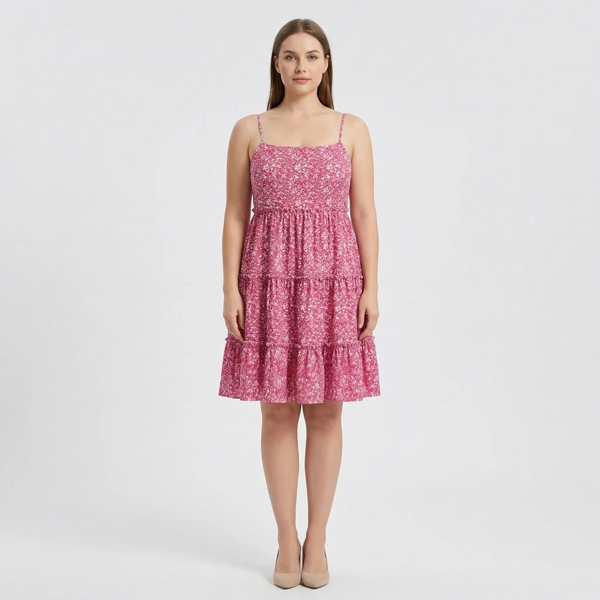 Nordspur | Bloomara Short Sleeve Floral Bodycon Mini Dress