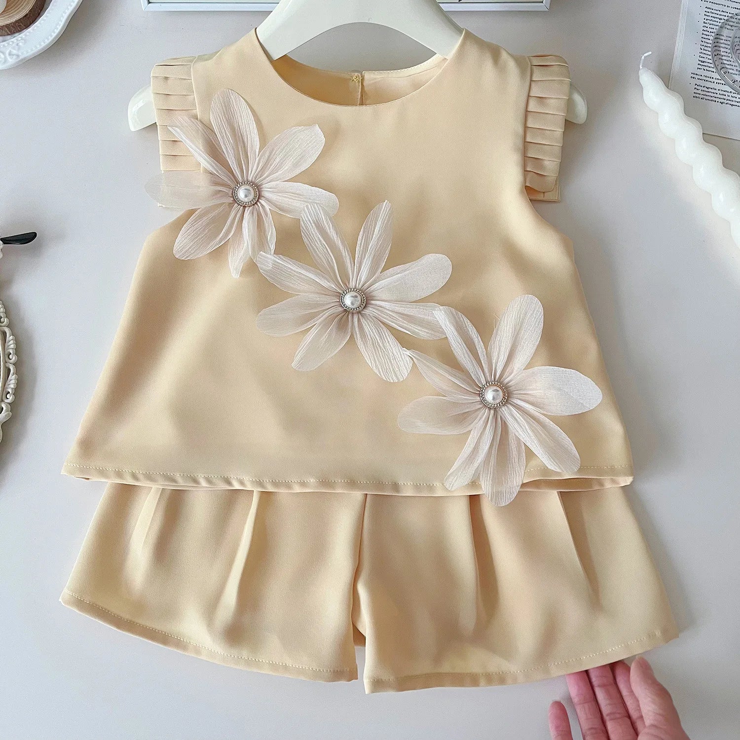 Nordspur | Bloomlet Short Sleeve Floral Tee And Shorts Set