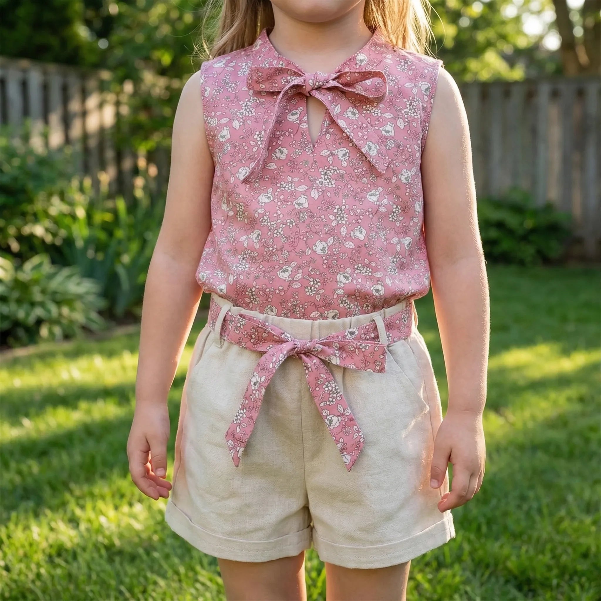 Nordspur | Blossette Sleeveless Vest And Shorts Set