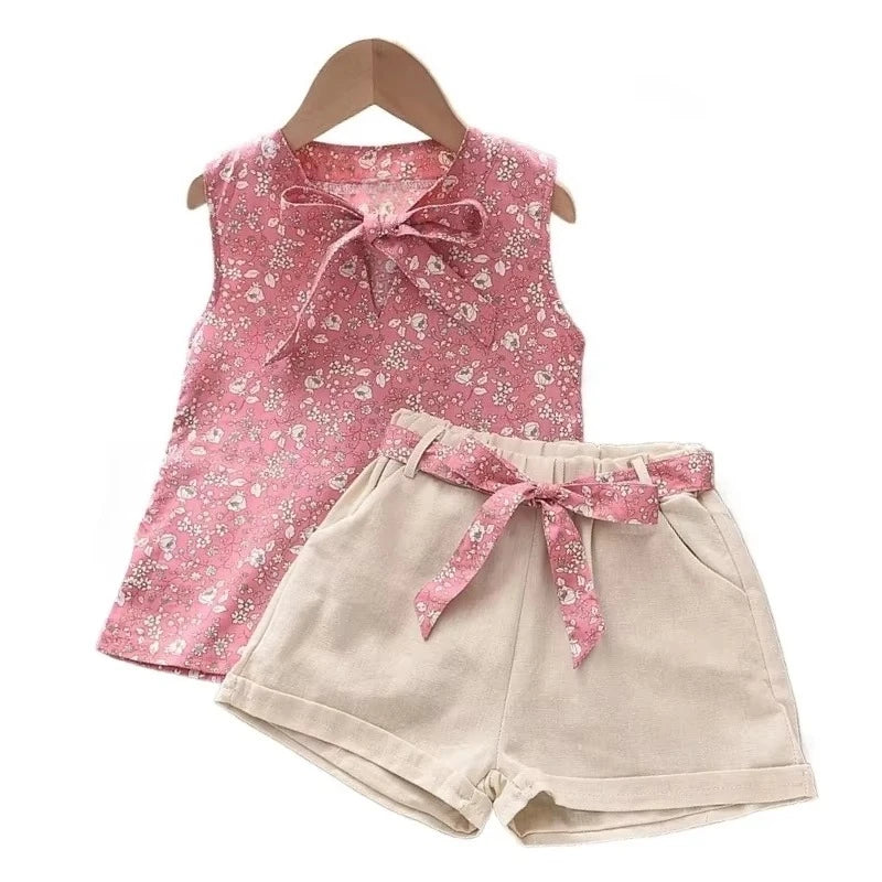 Nordspur | Blossette Sleeveless Vest And Shorts Set