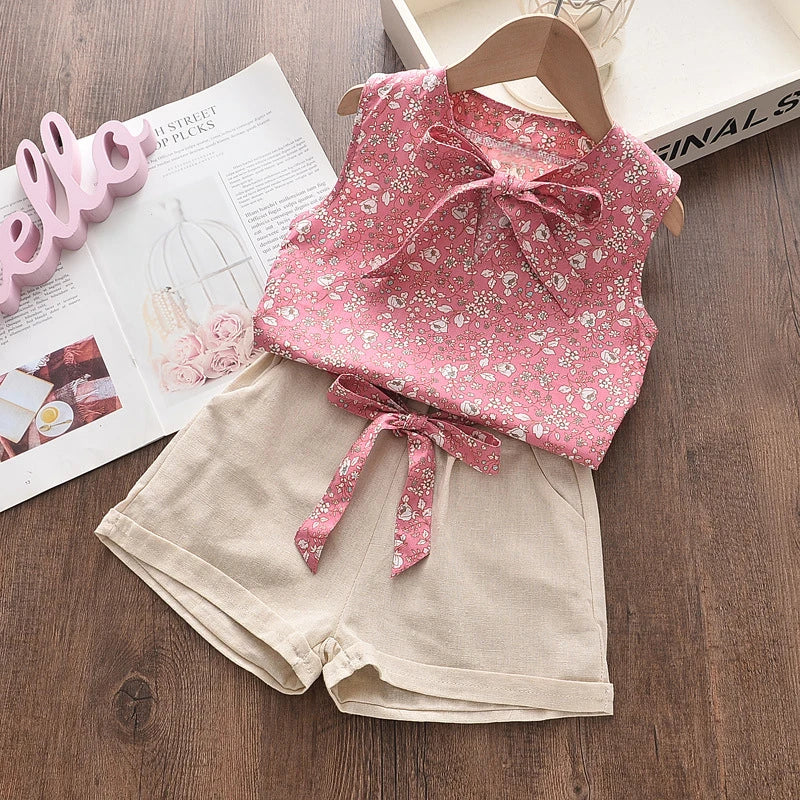Nordspur | Blossette Sleeveless Vest And Shorts Set