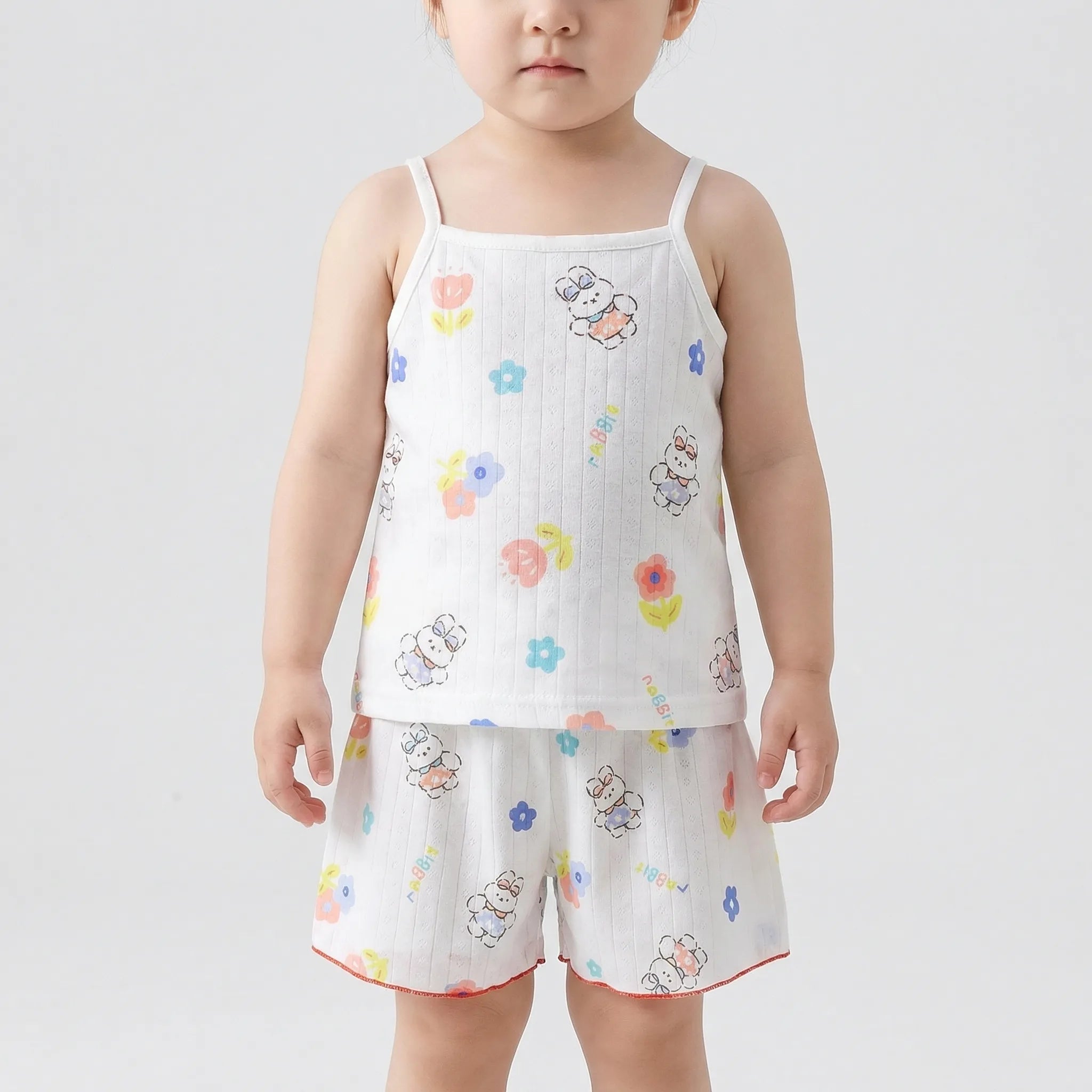 Nordspur | Blossomini Printed Strappy Vest And Shorts Set