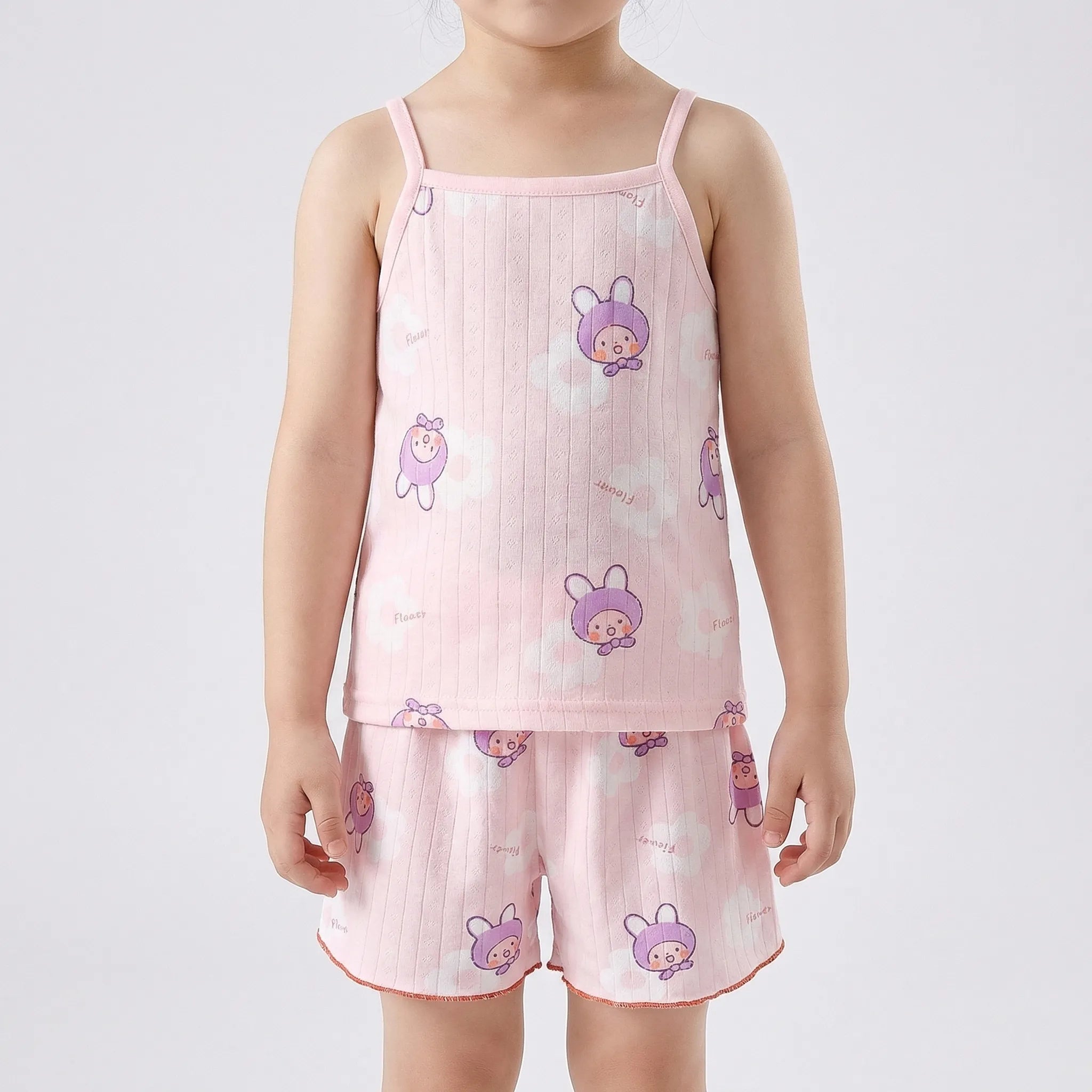 Nordspur | Blossomini Printed Strappy Vest And Shorts Set