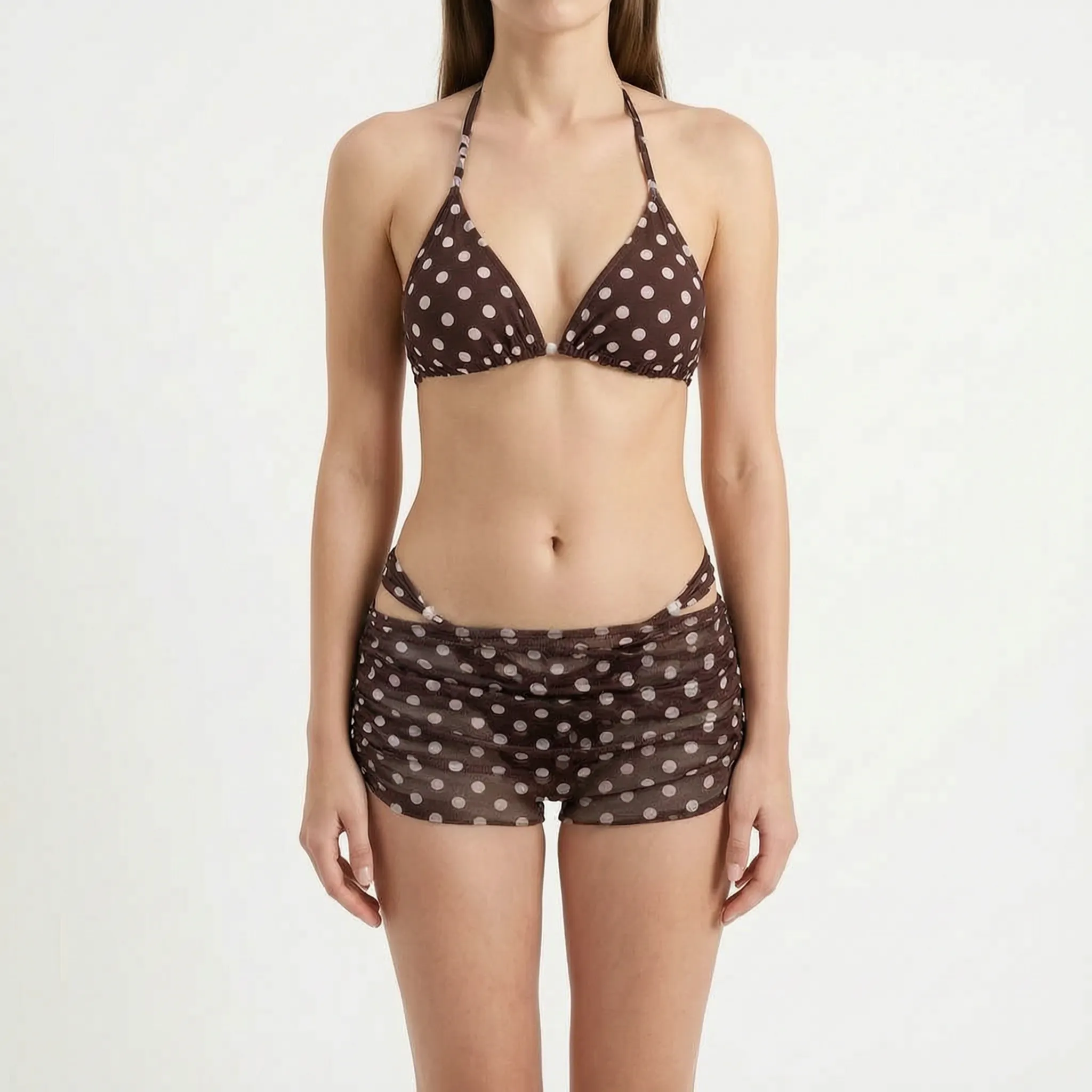 Nordspur | Blushwave Vintage Style Polka Dot Pink Bikini