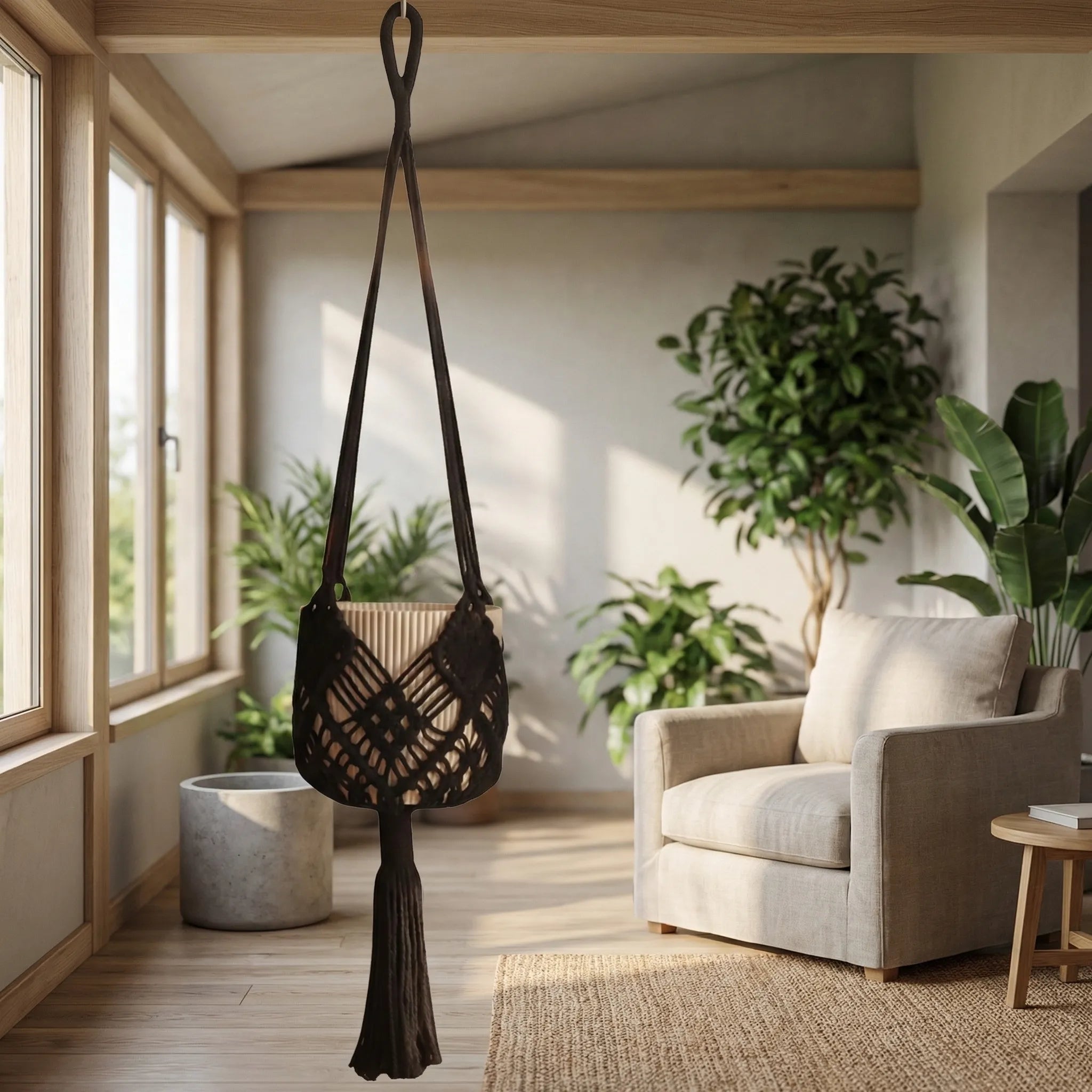 Nordspur | Bohovyne Boho Macrame Woven Plant Hanger
