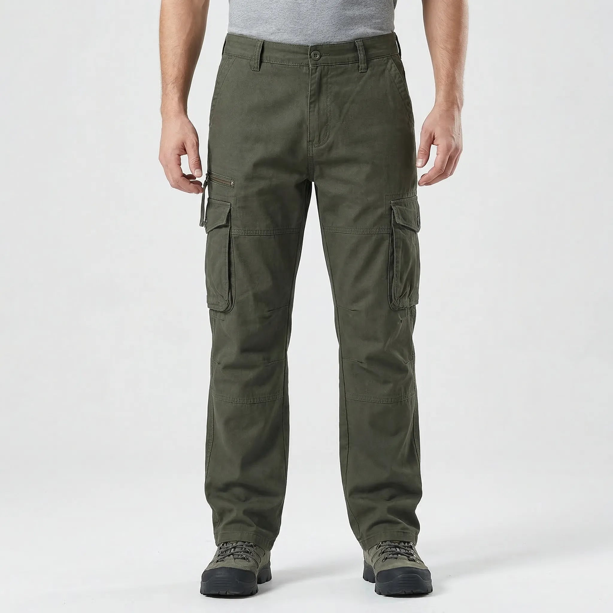 Nordspur | Boltcargo Multi-Pocket Military-Style Cargo Trousers