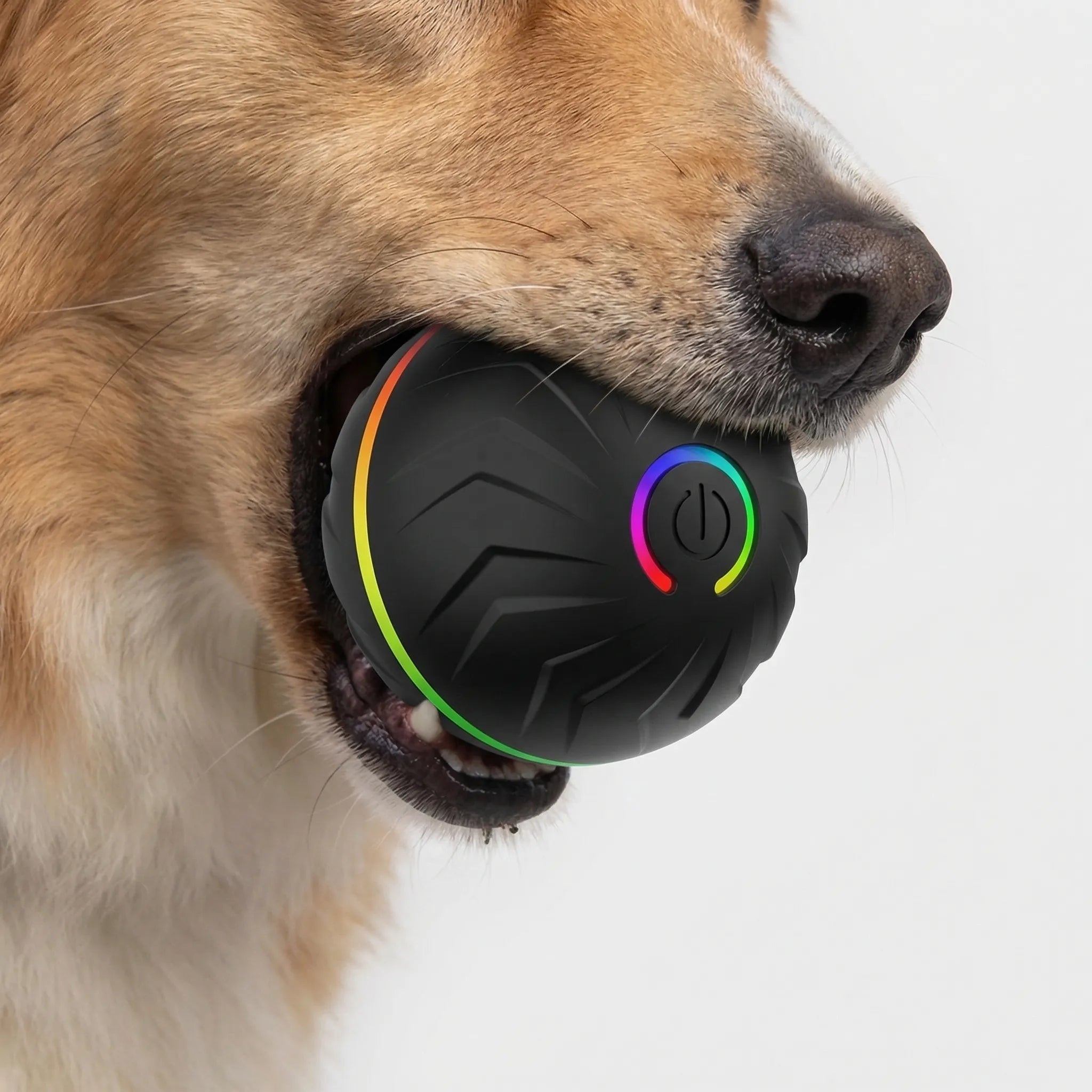 Selbstbewegender Hundespielball mit LED-Licht und Schwerkraftsensor