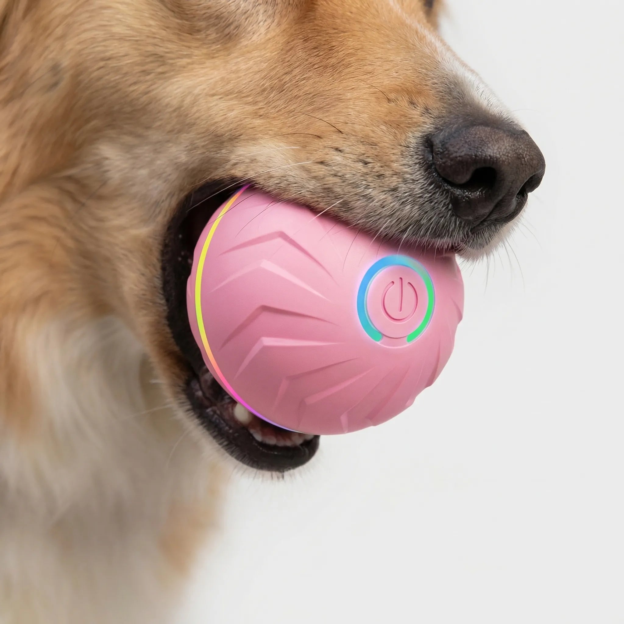 Selbstbewegender Hundespielball mit LED-Licht und Schwerkraftsensor