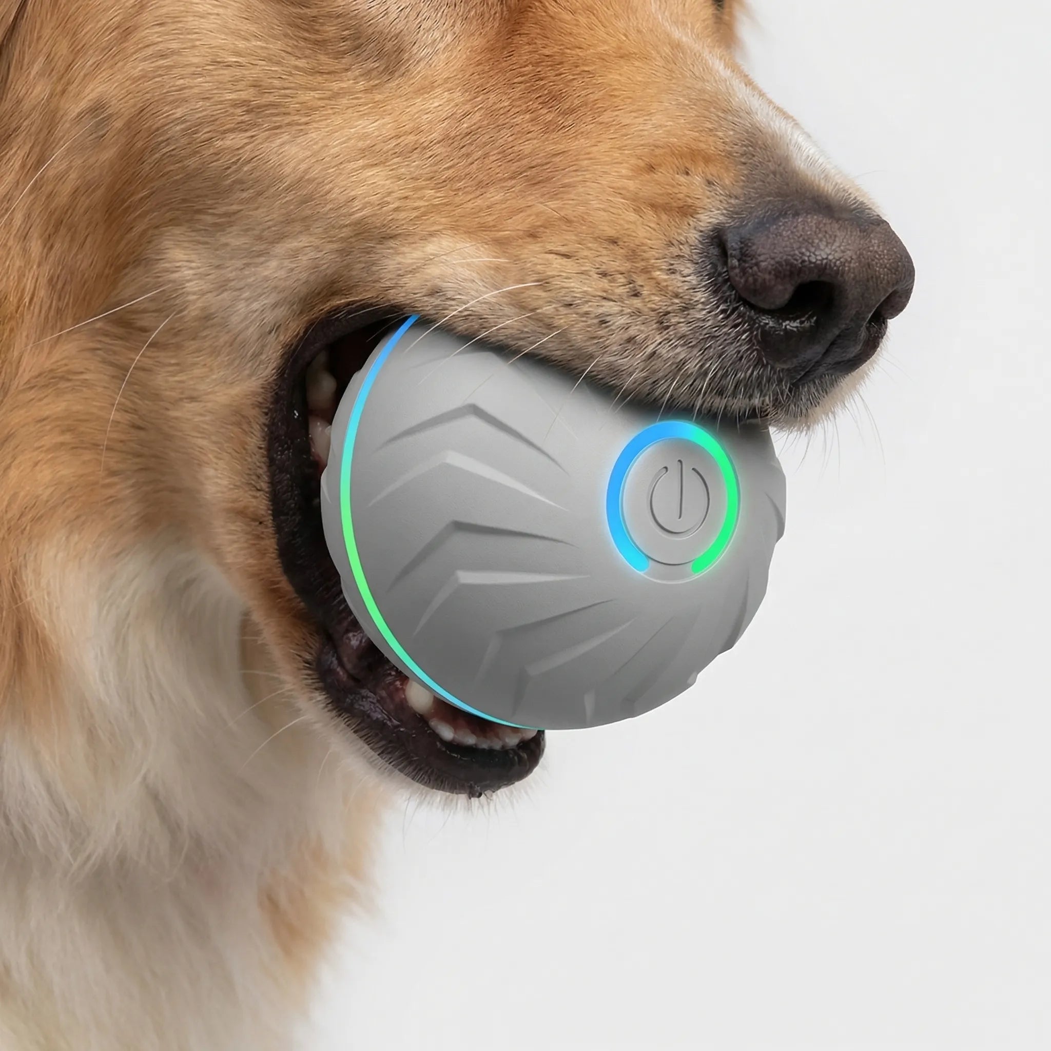 Selbstbewegender Hundespielball mit LED-Licht und Schwerkraftsensor