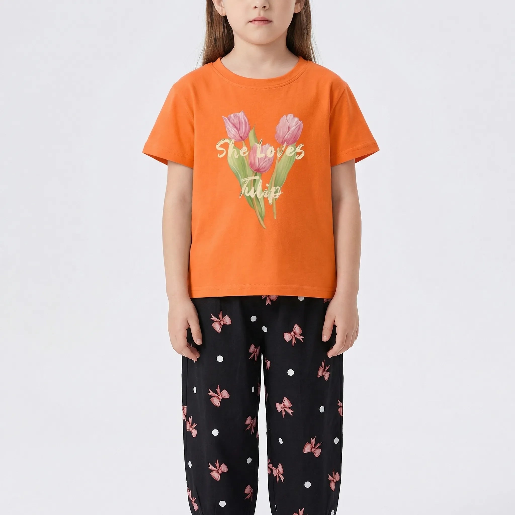Nordspur | Bowlette 2-Piece Bow Print Girls Summer Set