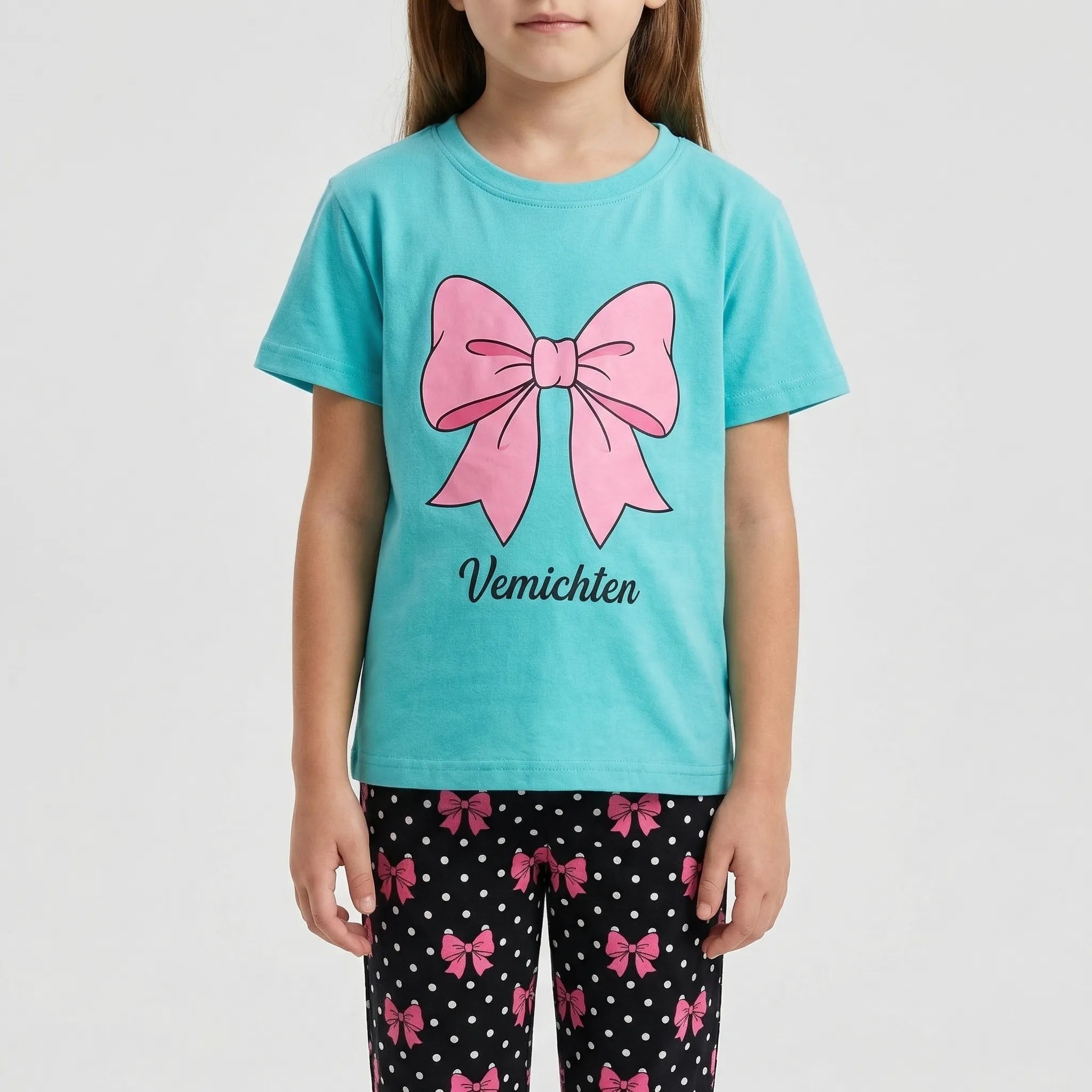 Nordspur | Bowlette 2-Piece Bow Print Girls Summer Set