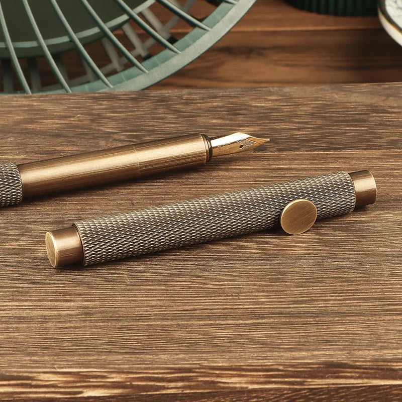 Nordspur | Brassicet Compact Vintage Fountain Pen 5 Pieces