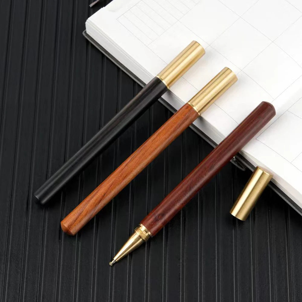 Nordspur | BrassioPen Vintage Capped Ballpoint Pen 5 Pieces