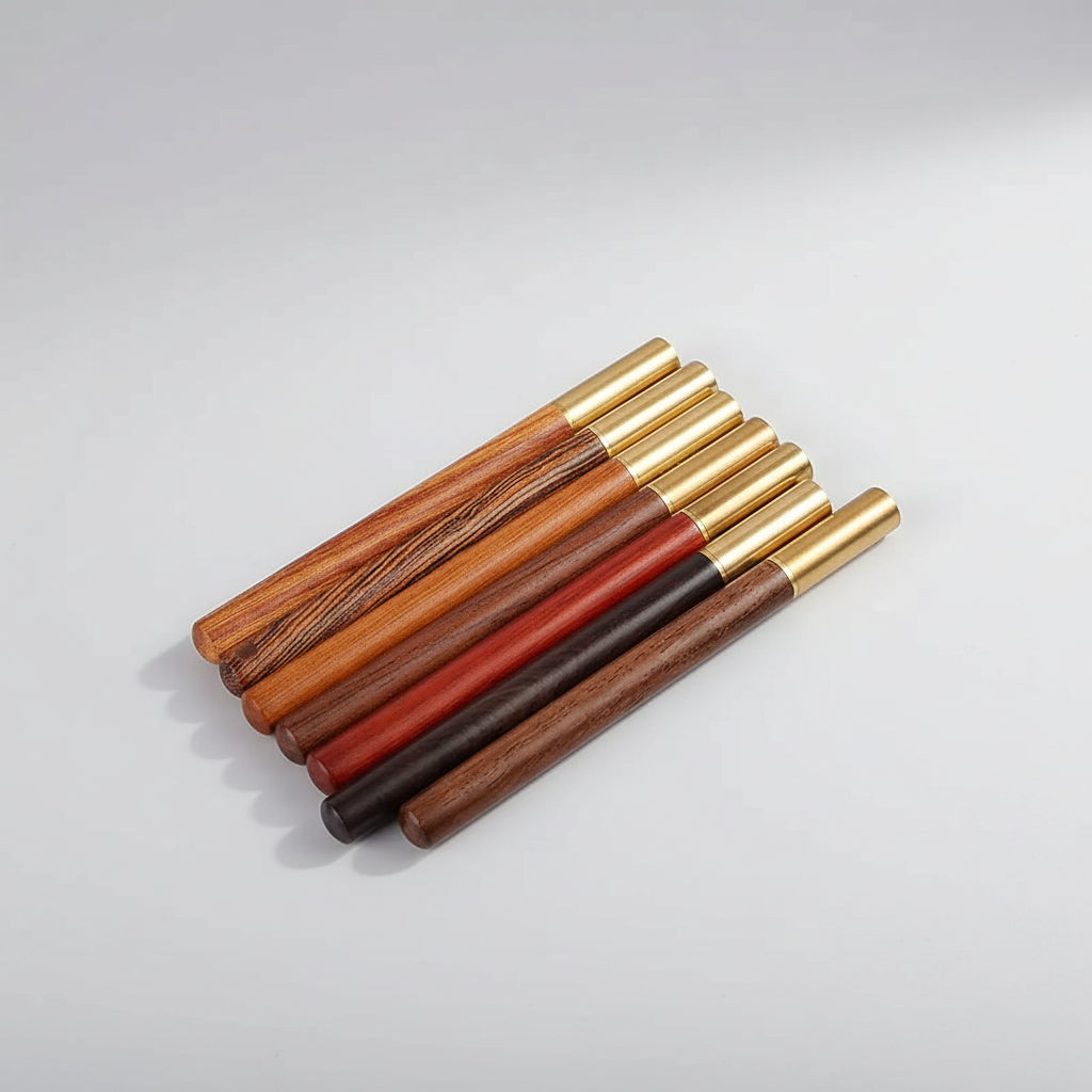 Nordspur | BrassioPen Vintage Capped Ballpoint Pen 5 Pieces