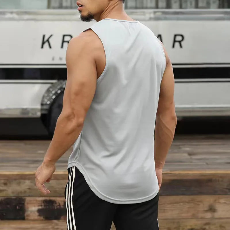 Nordspur | Breathera Men's Grey Athletic Tank Top