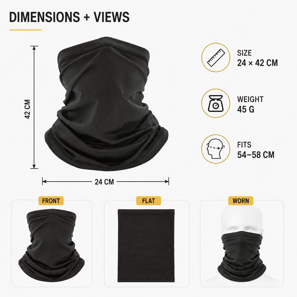 Nordspur | BreezBand Lightweight Neck Cover