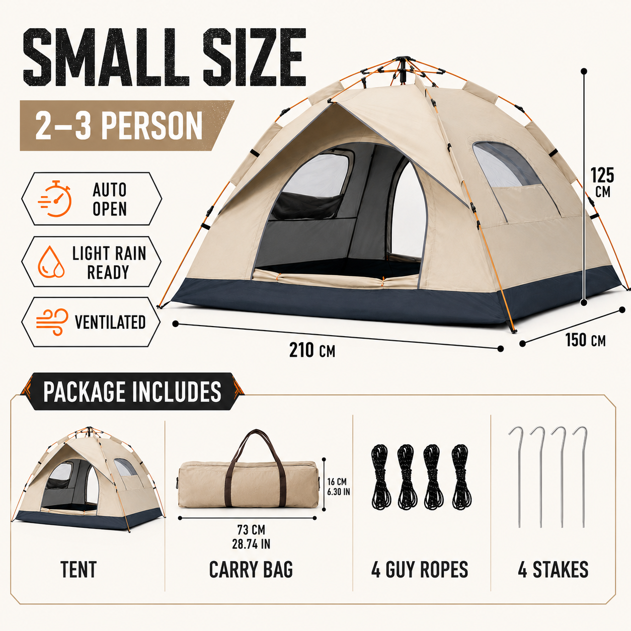 Nordspur | Breezava Automatic Pop Up Tent