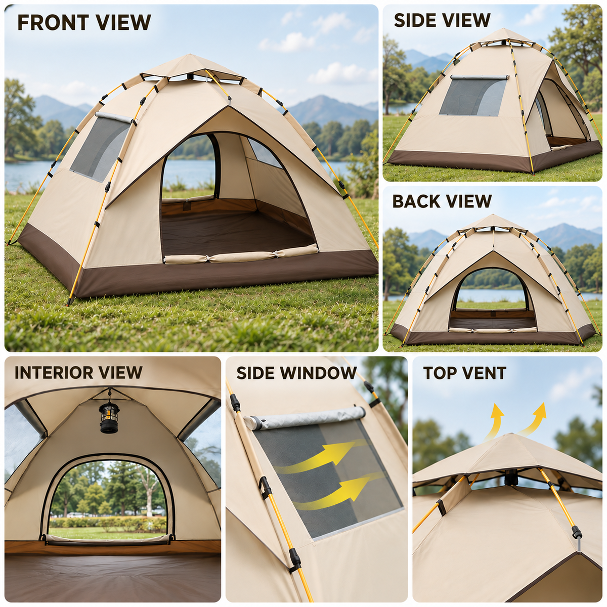 Nordspur | Breezaway Automatic Pop Up Tent